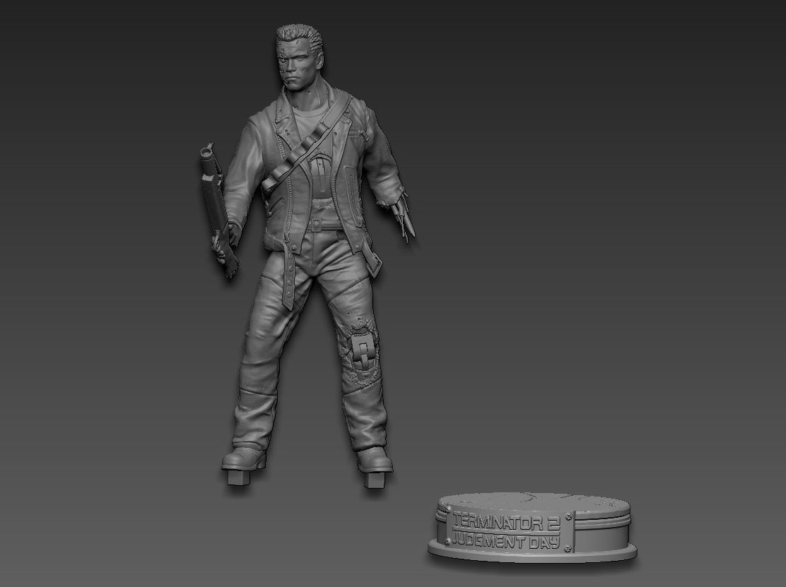 Terminator 2 judgment day V2 3D print model_20