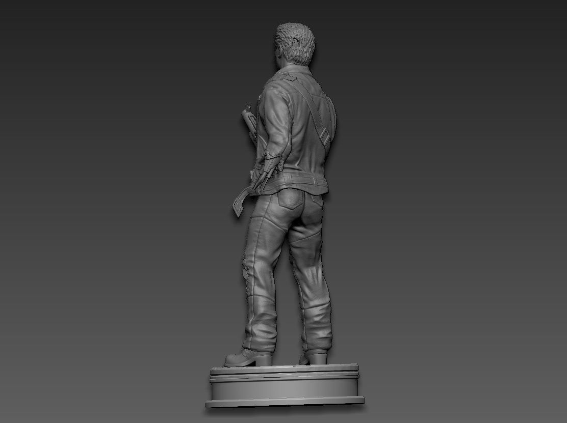 Terminator 2 judgment day V2 3D print model_7