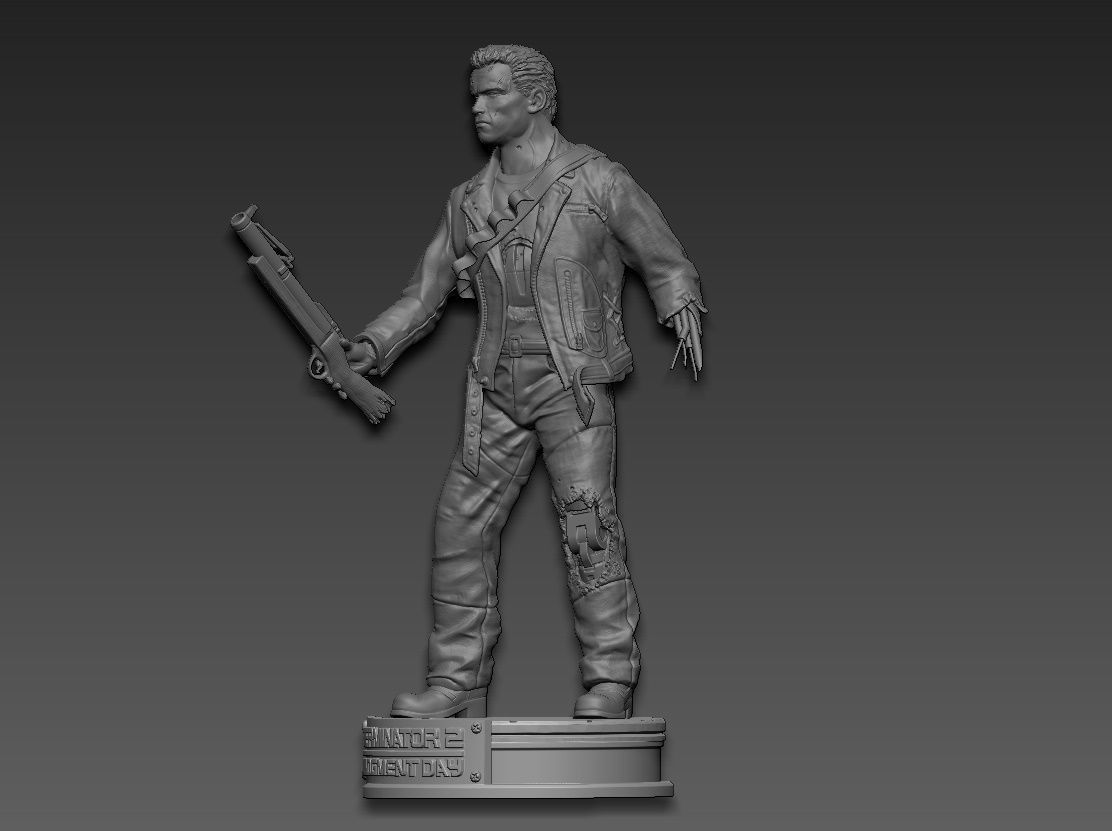 Terminator 2 judgment day V2 3D print model_3