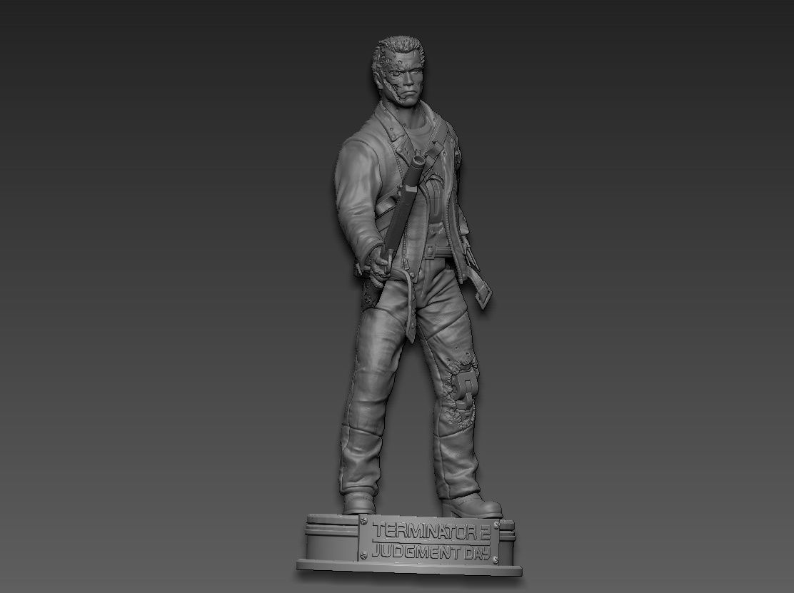 Terminator 2 judgment day V2 3D print model_14