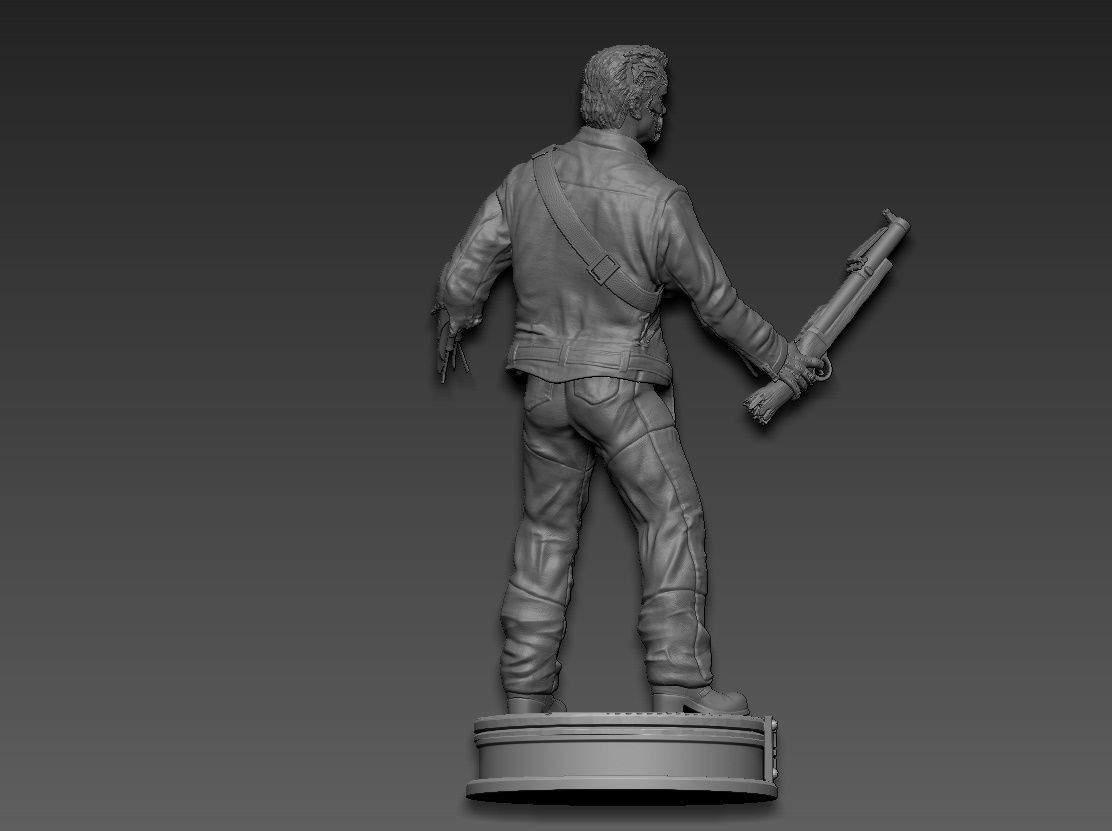 Terminator 2 judgment day V2 3D print model_10