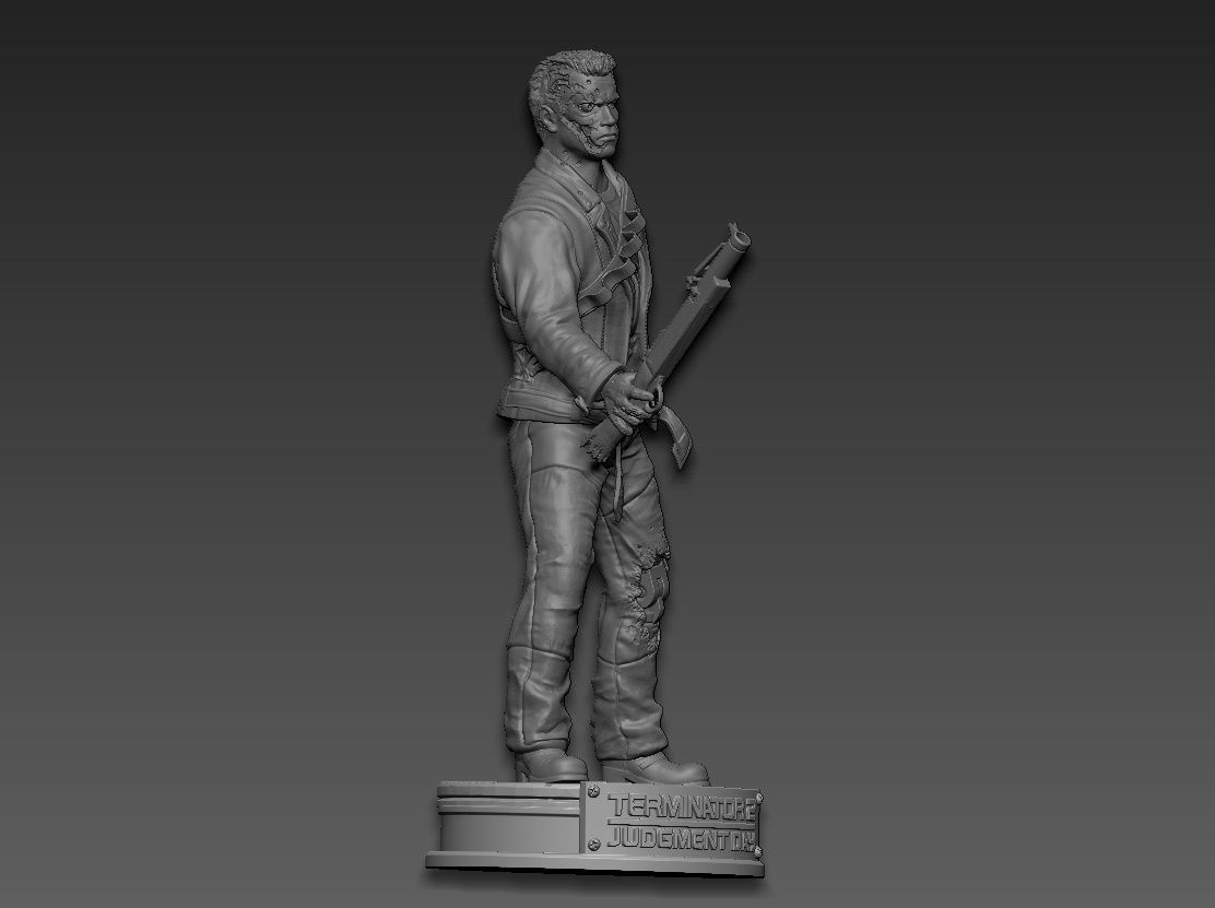 Terminator 2 judgment day V2 3D print model_13