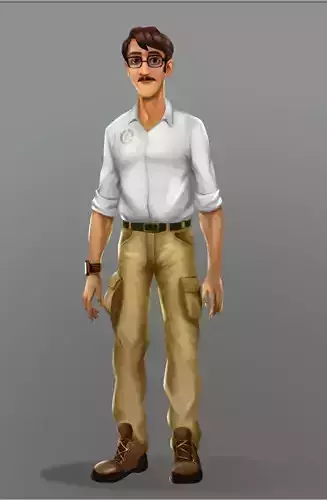 Human Character Free 3D model