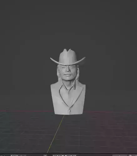 Alan Jackson 3D print model
