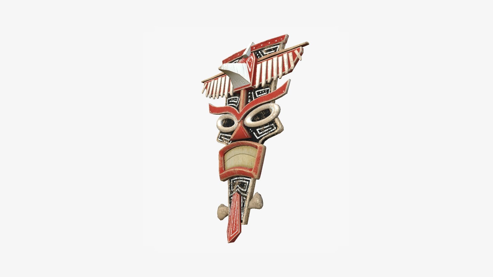 10 Tribal Mask C Collection - Costume Character Design _21