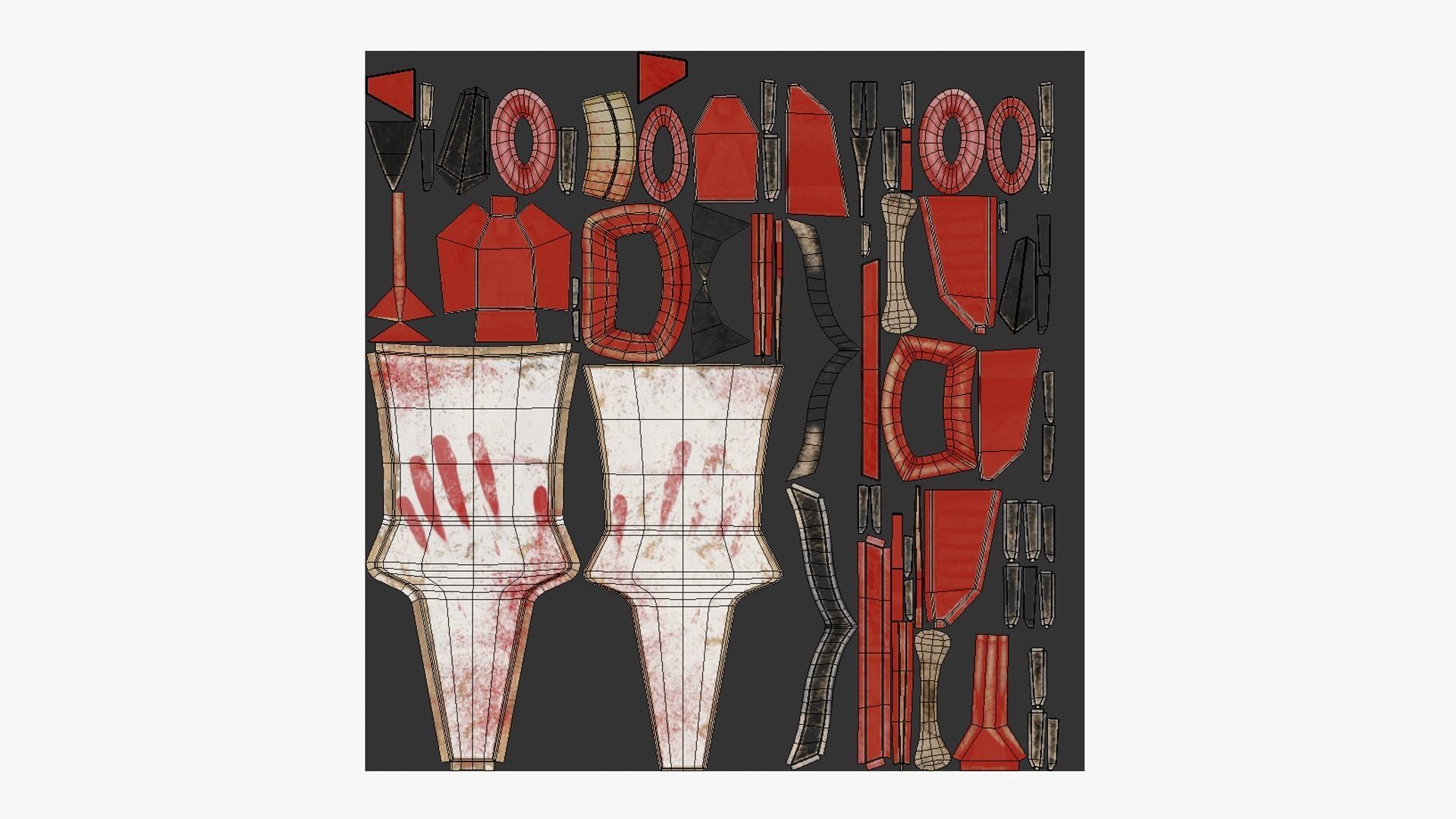 10 Tribal Mask C Collection - Costume Character Design _73