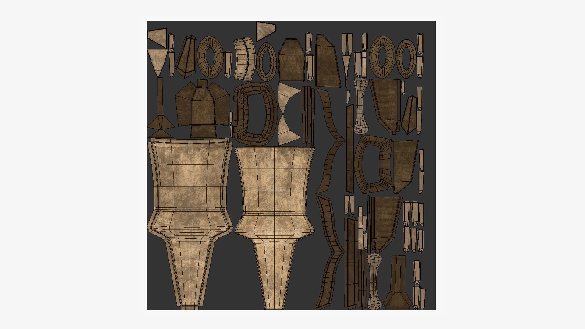 10 Tribal Mask C Collection - Costume Character Design _76