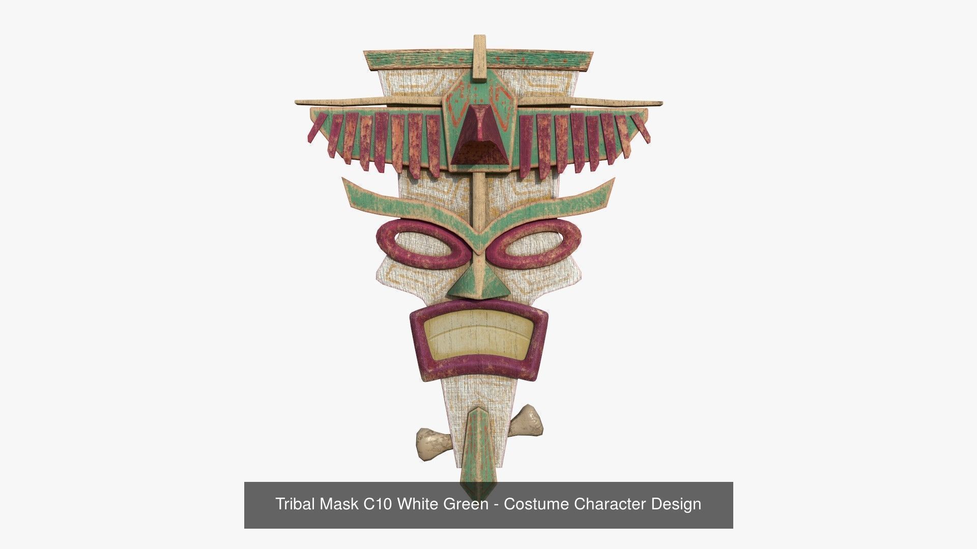 10 Tribal Mask C Collection - Costume Character Design _10