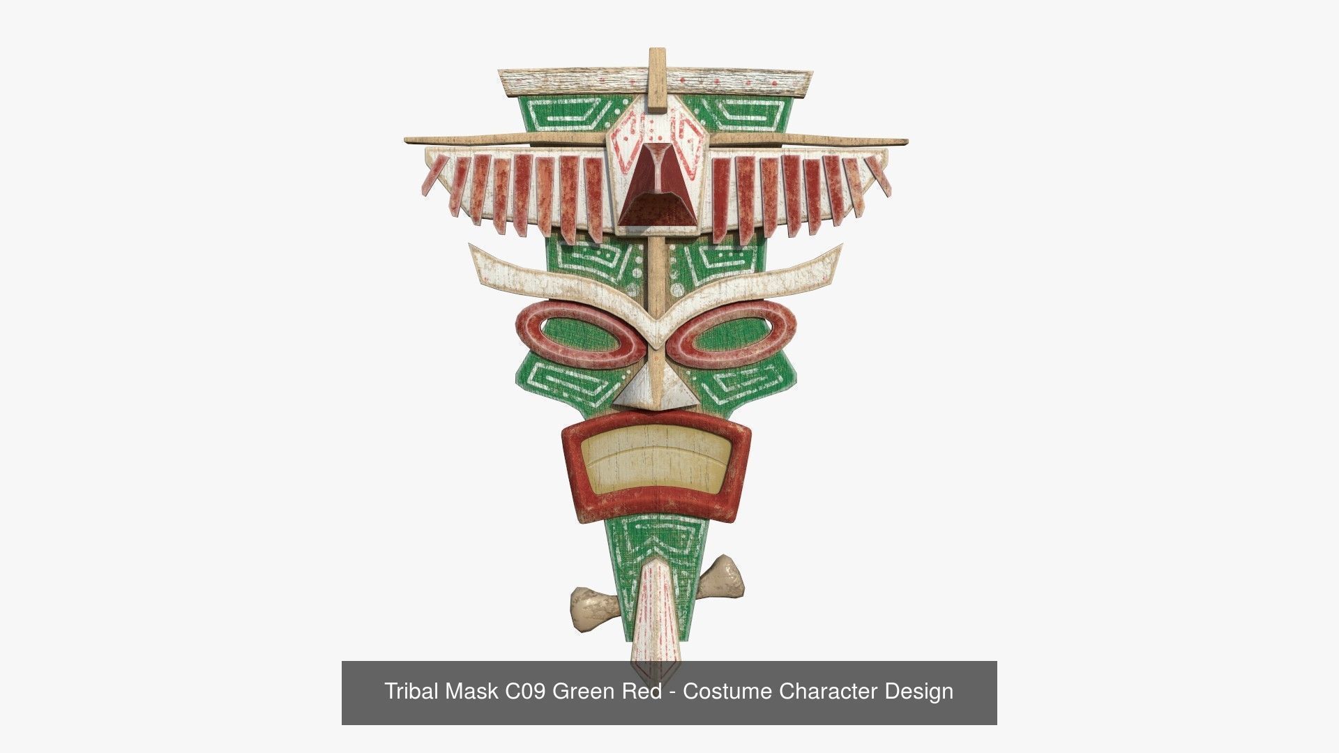 10 Tribal Mask C Collection - Costume Character Design _9
