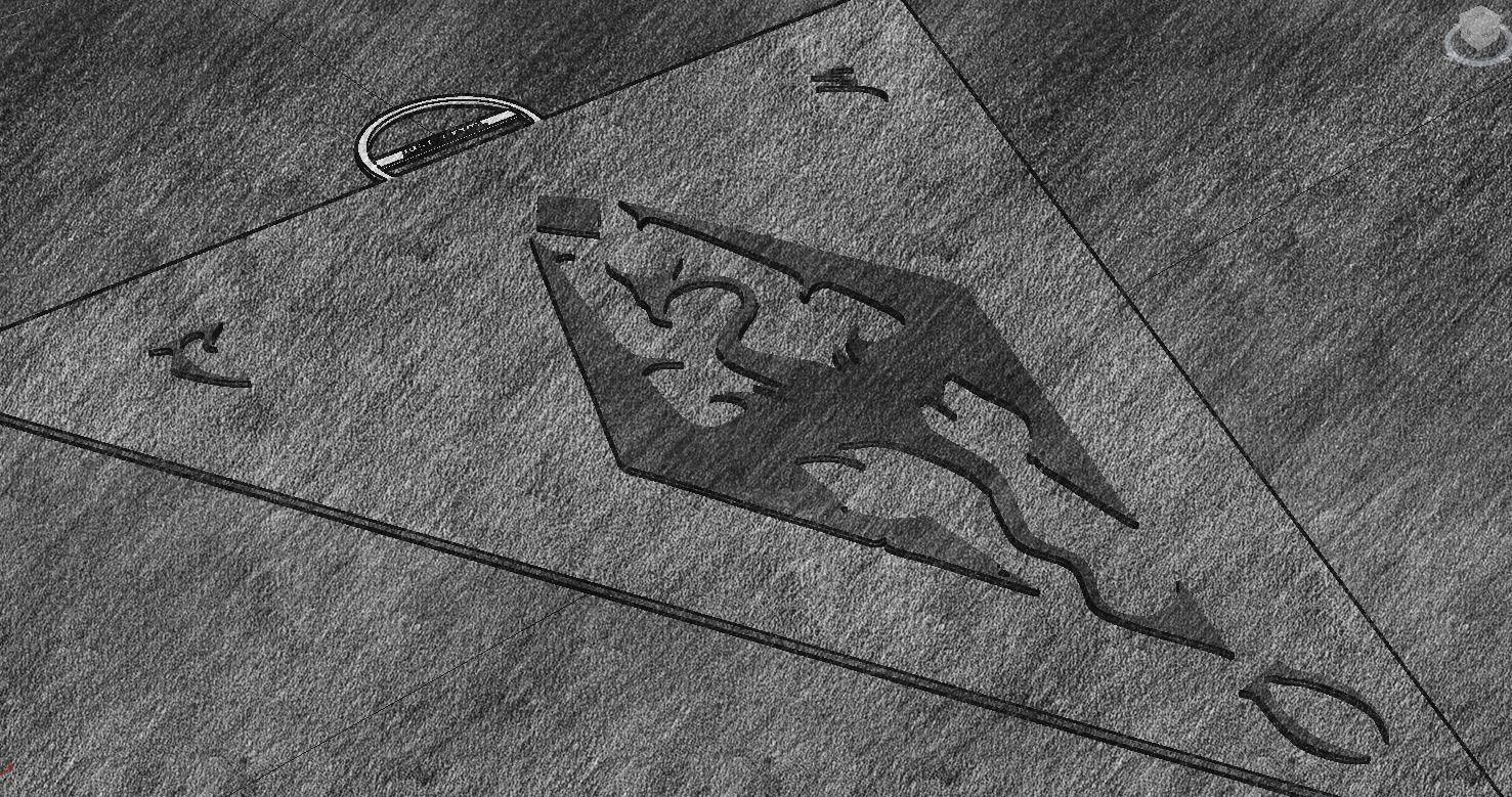 The Elder Scrolls III Morrowind Logo Keychain 3D print model_3