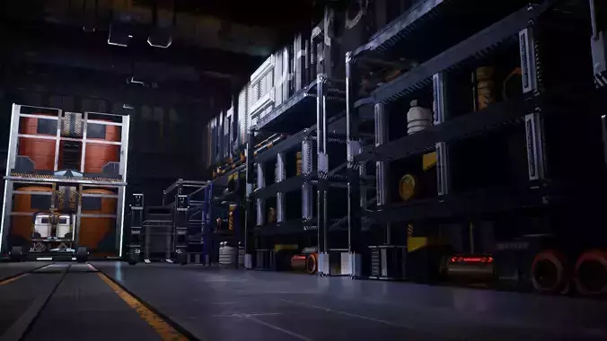 Modular Sci-fi Futuristic City