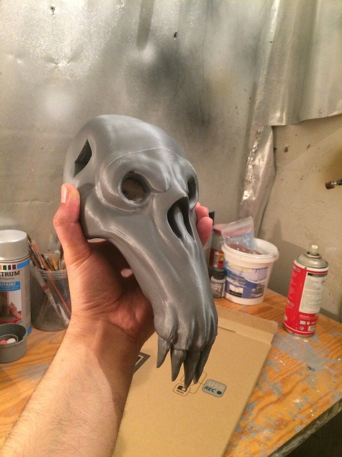 world of warcraft skulls for armor STL for 3d printer 3D print model_9