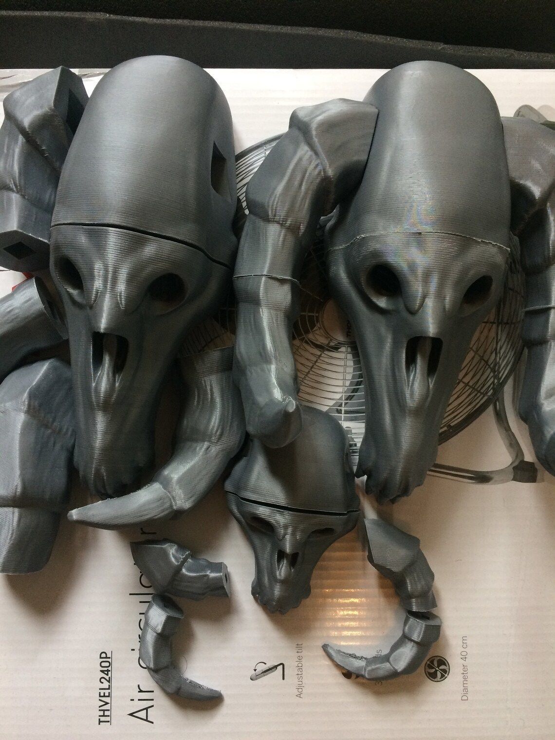 world of warcraft skulls for armor STL for 3d printer 3D print model_6