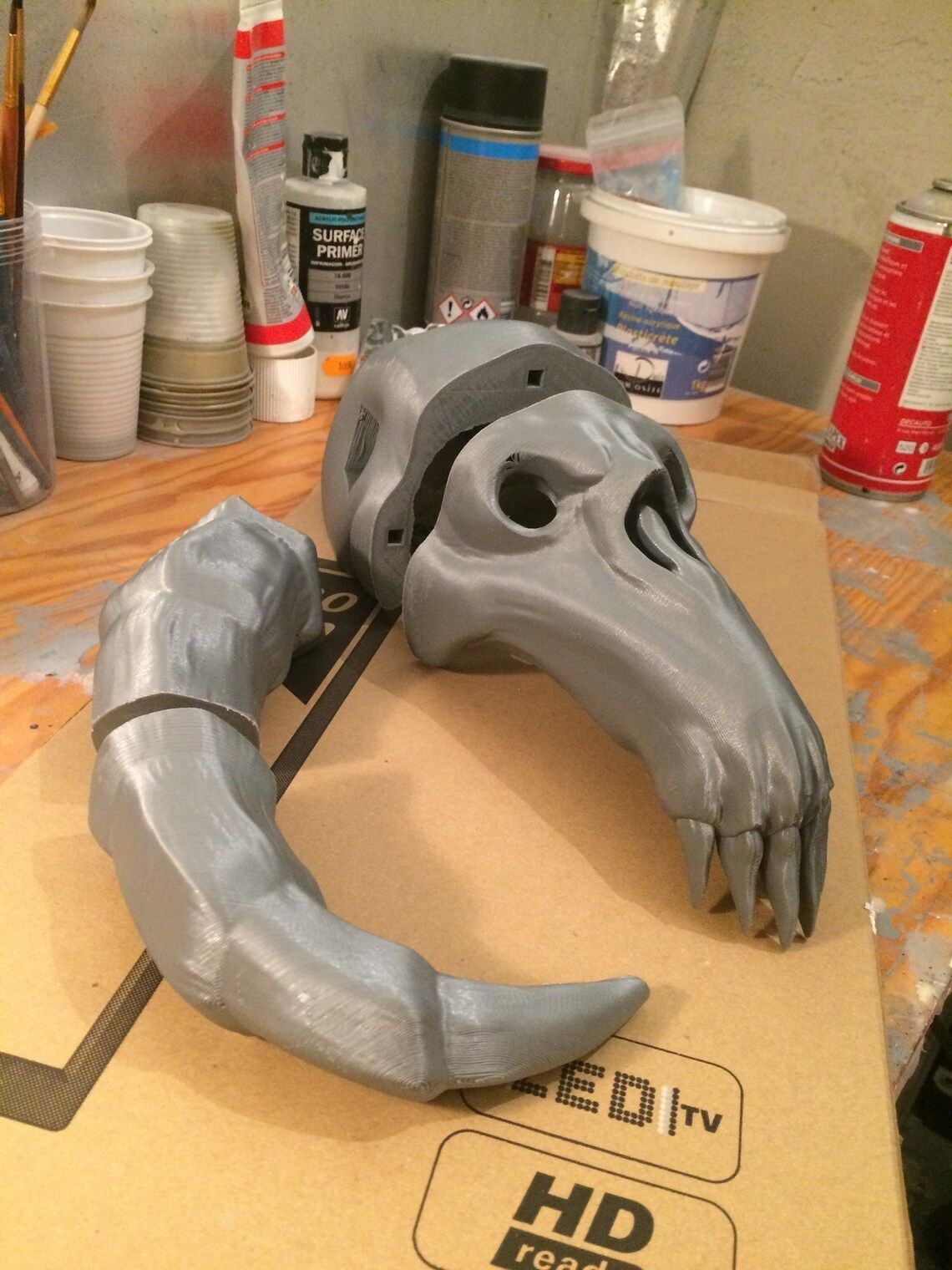 world of warcraft skulls for armor STL for 3d printer 3D print model_8