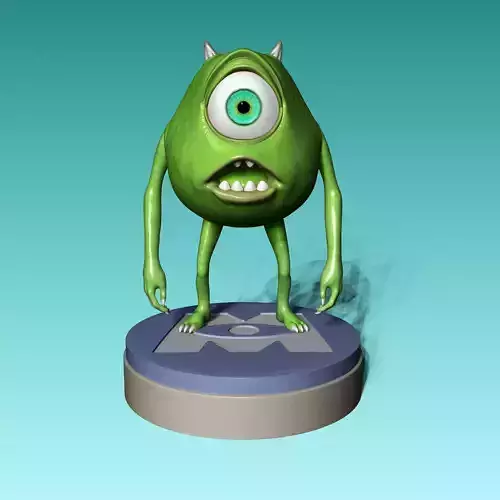 Mike Wazowski for 3D printing