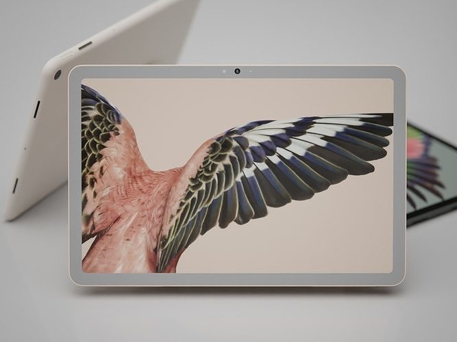 Google Pixel Tablet Low-poly 3D model