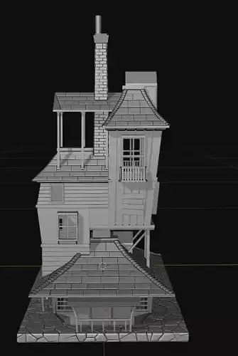 THE BURROW 3D print model