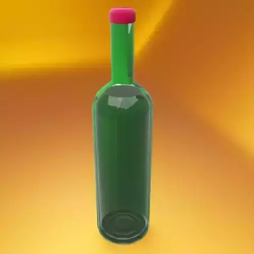 Wine Bottle and Props