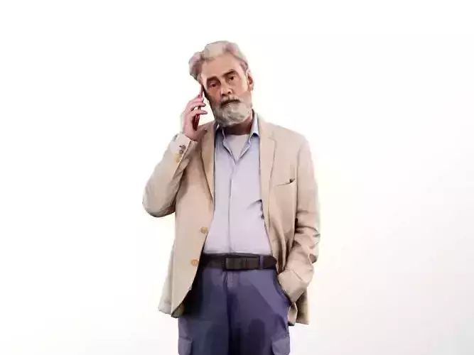 Andreas 13218 - Standing Elegant Older Man