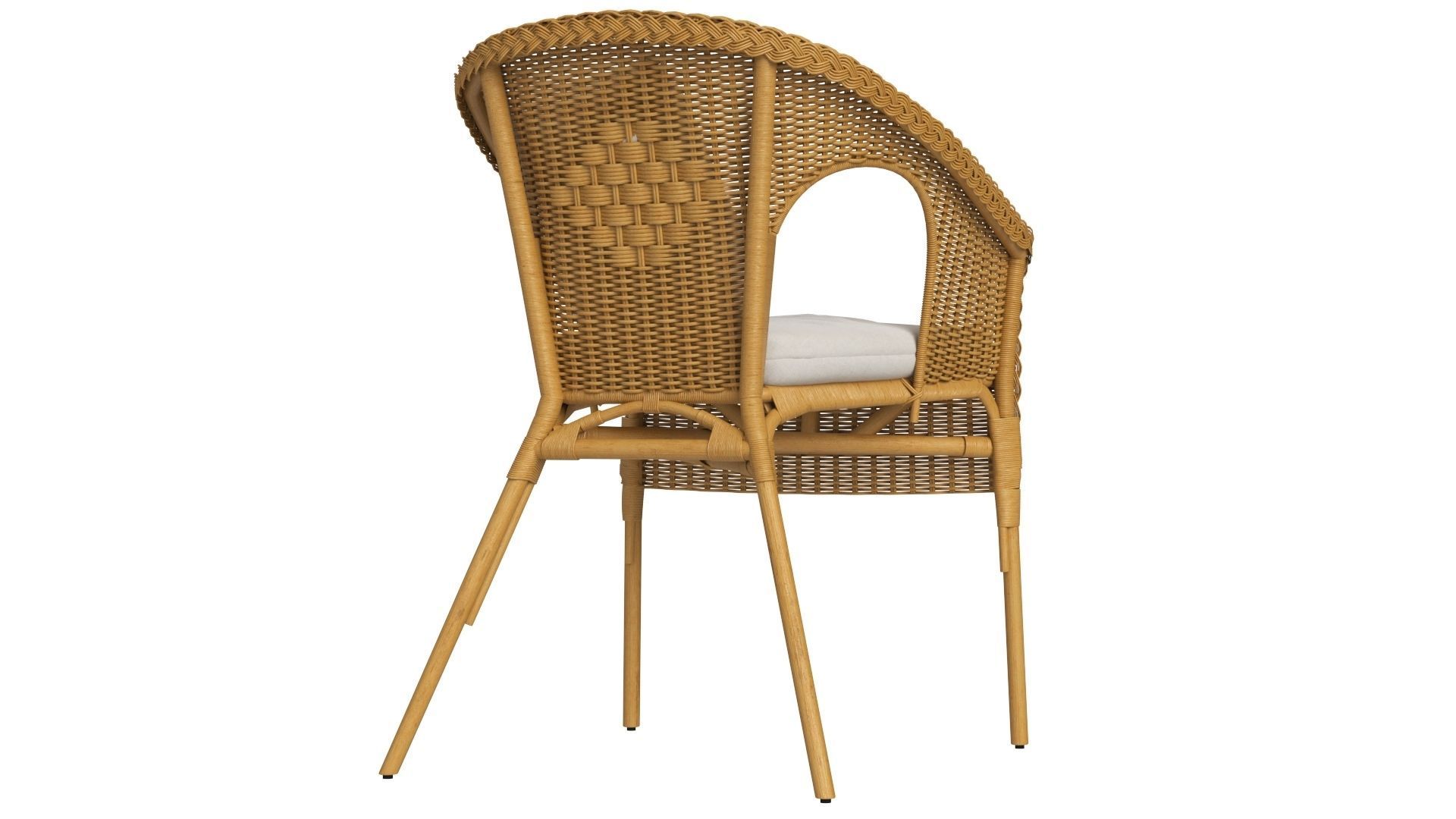 IKEA Agen Chair with Cushion 3D model_6