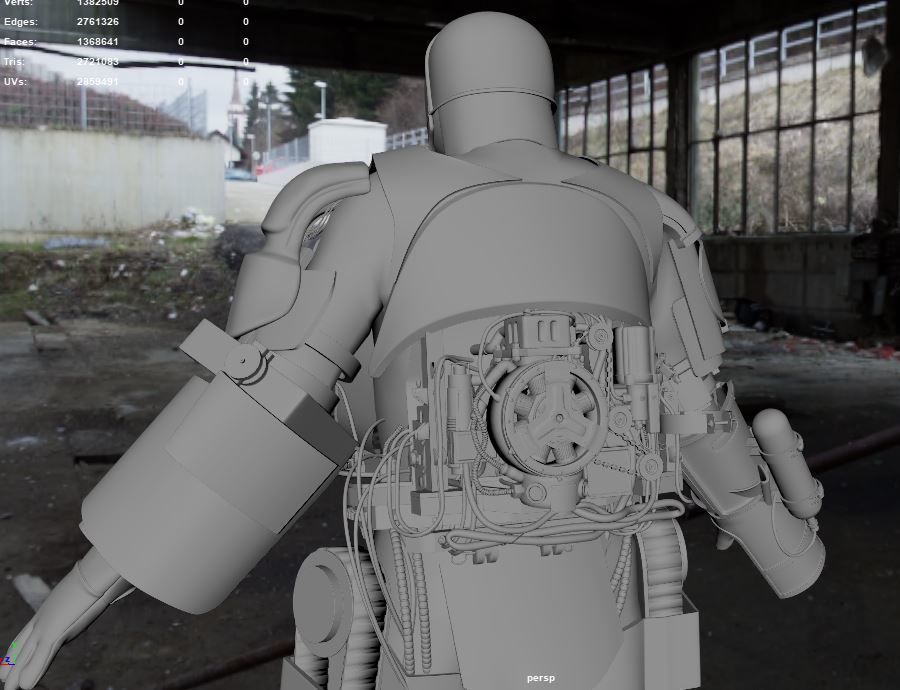 Iron Man MK 1 3D model_3