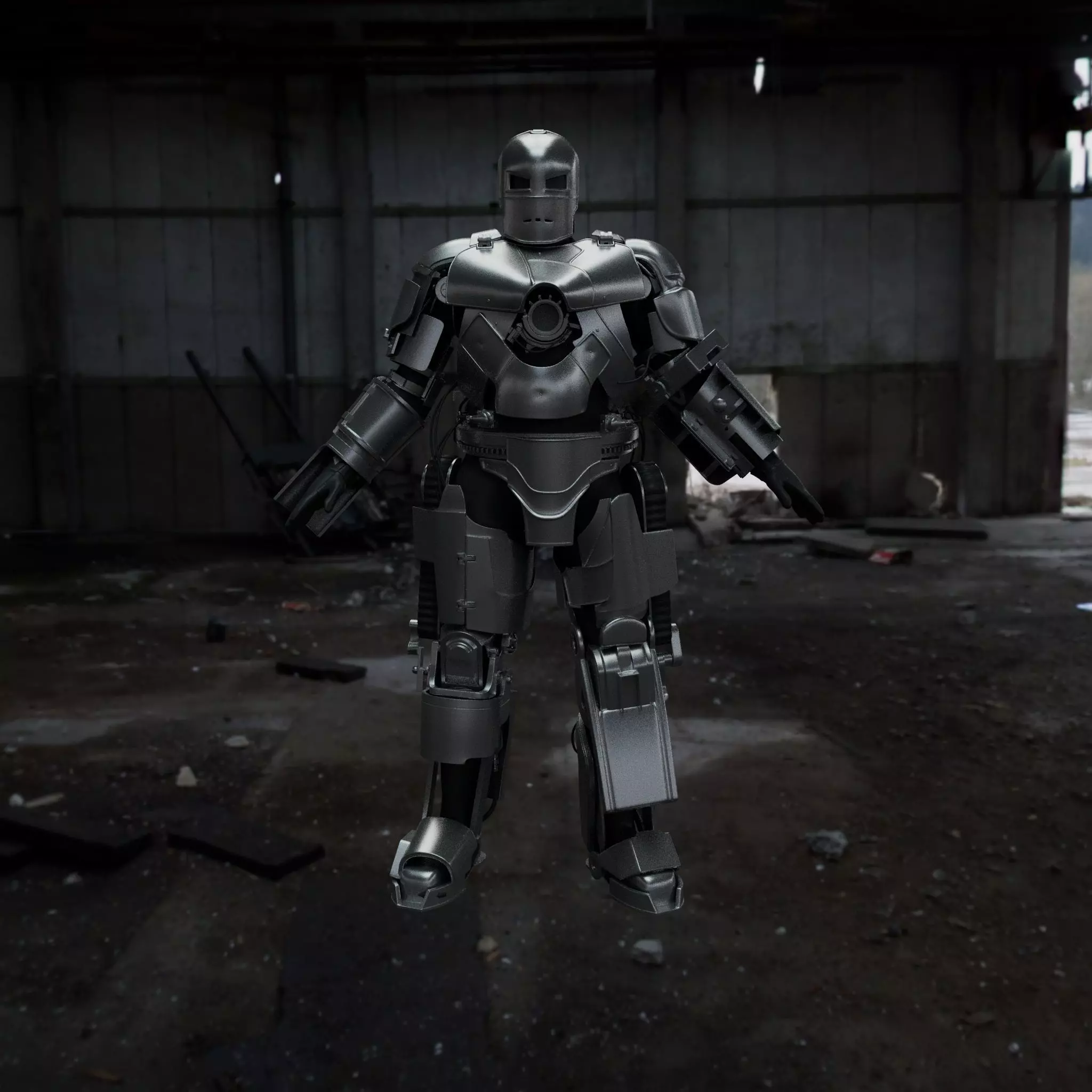 Iron Man MK 1 3D model_0