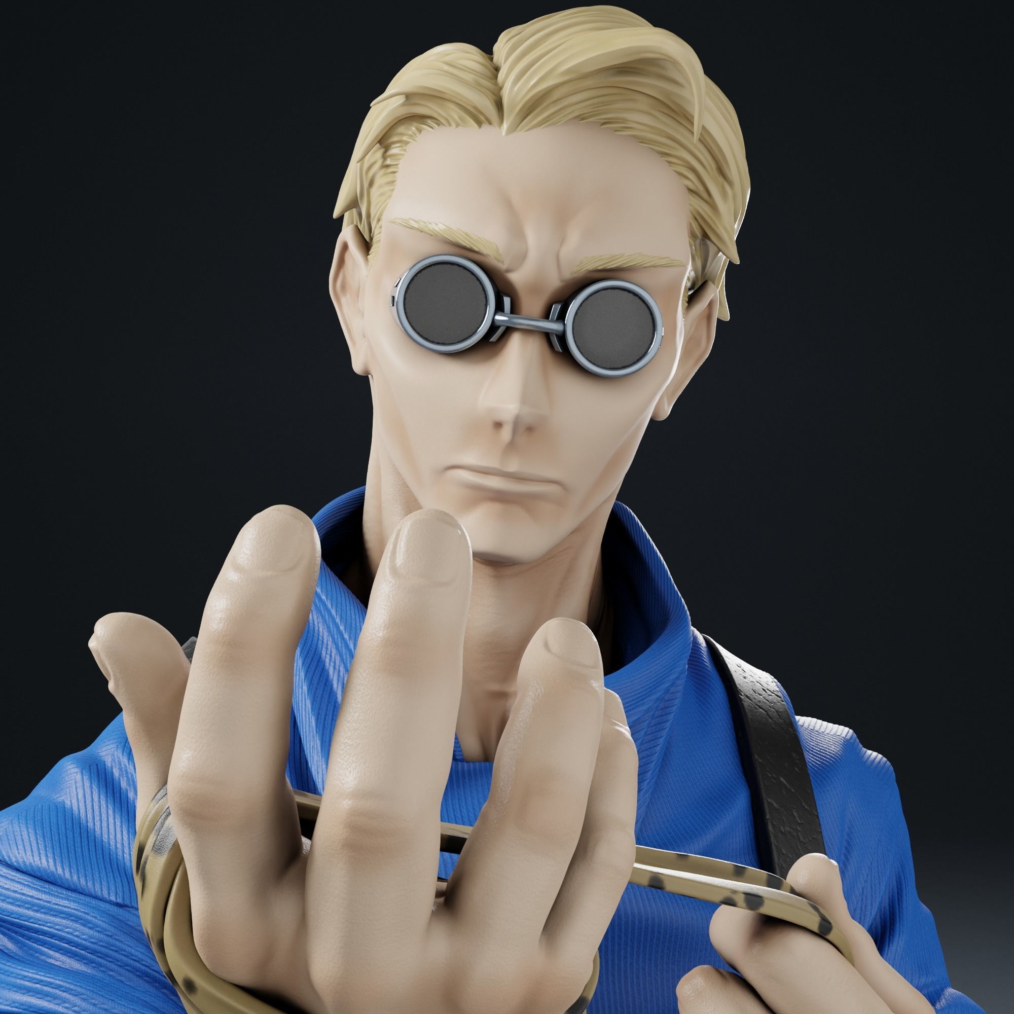 Nanamin Bust - Jujutsu Kaisen Anime Fan Art 3D print model_5