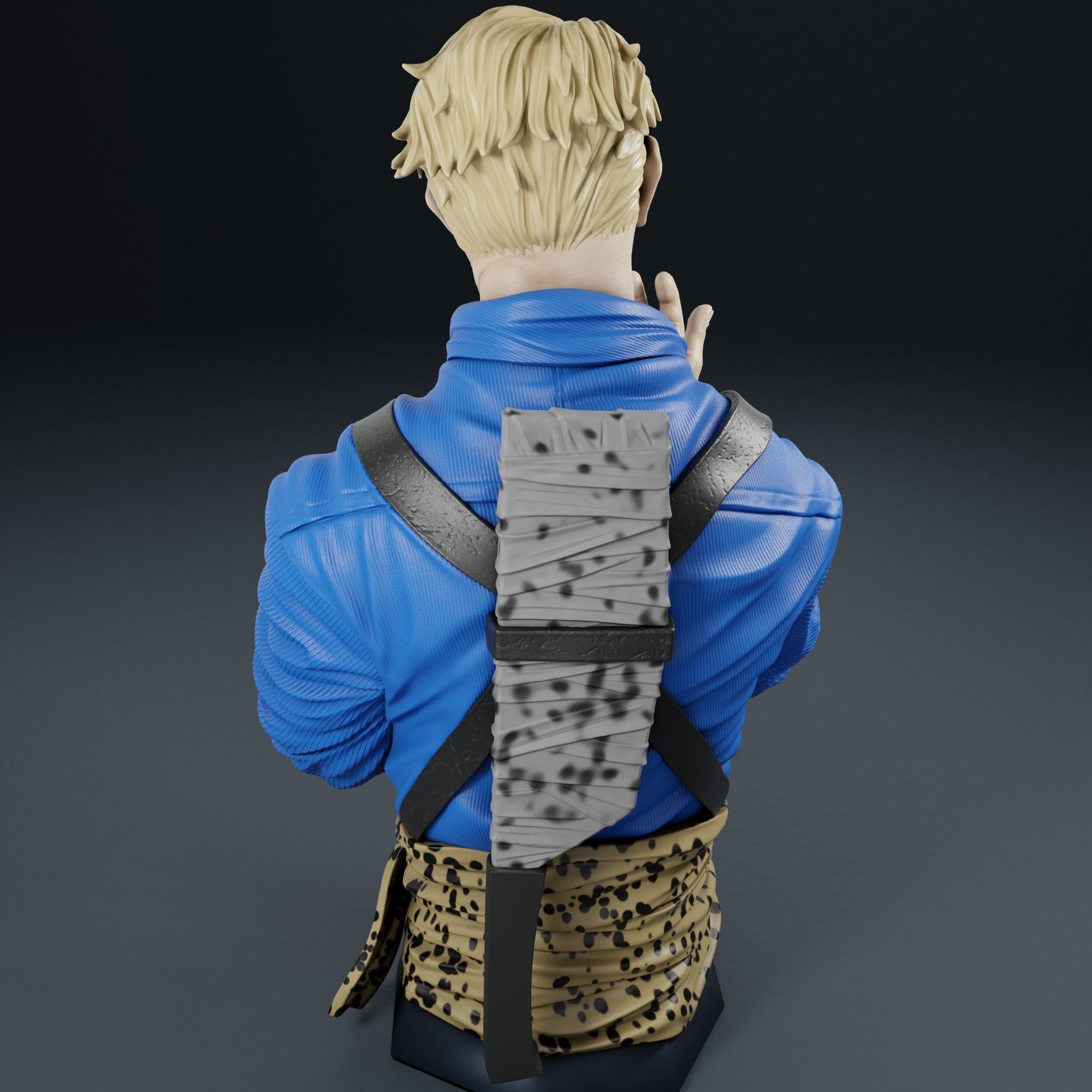 Nanamin Bust - Jujutsu Kaisen Anime Fan Art 3D print model_3