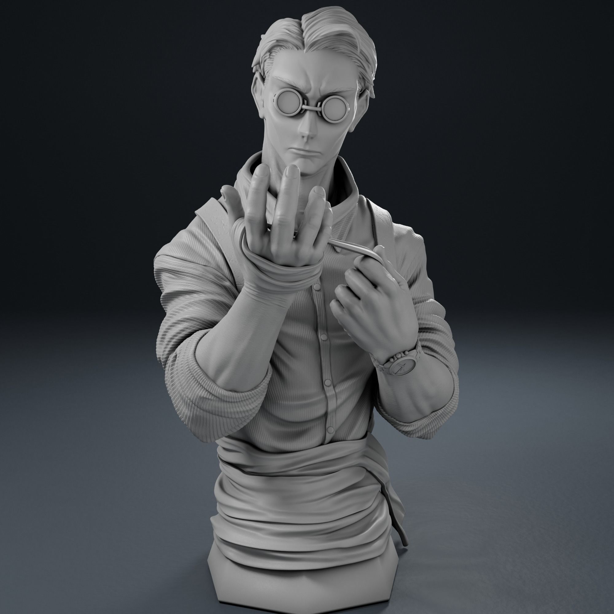 Nanamin Bust - Jujutsu Kaisen Anime Fan Art 3D print model_8