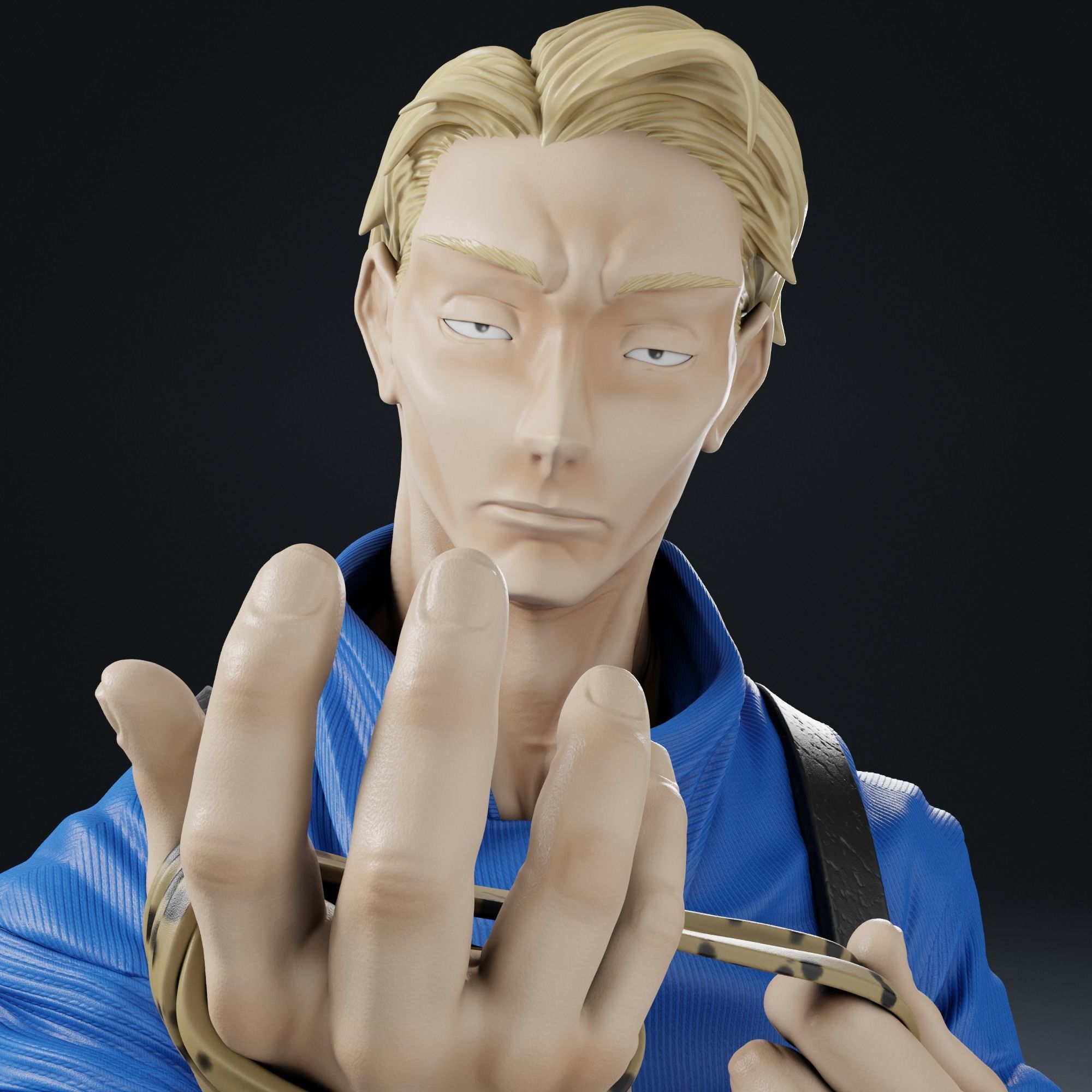 Nanamin Bust - Jujutsu Kaisen Anime Fan Art 3D print model_7