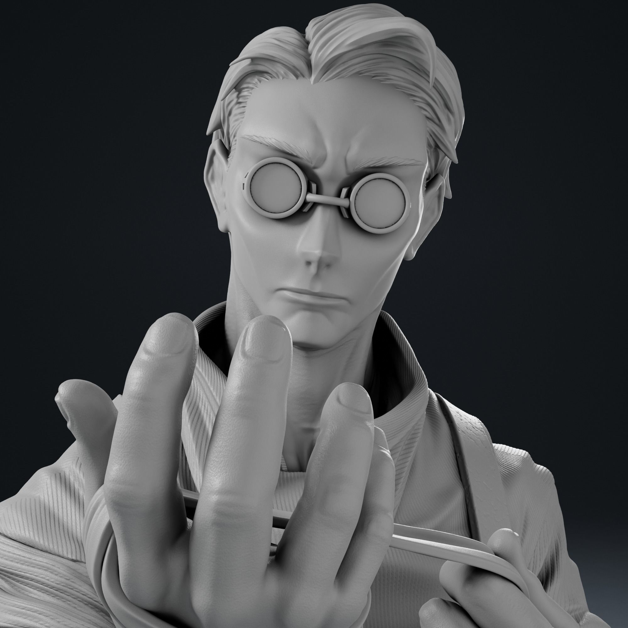 Nanamin Bust - Jujutsu Kaisen Anime Fan Art 3D print model_13