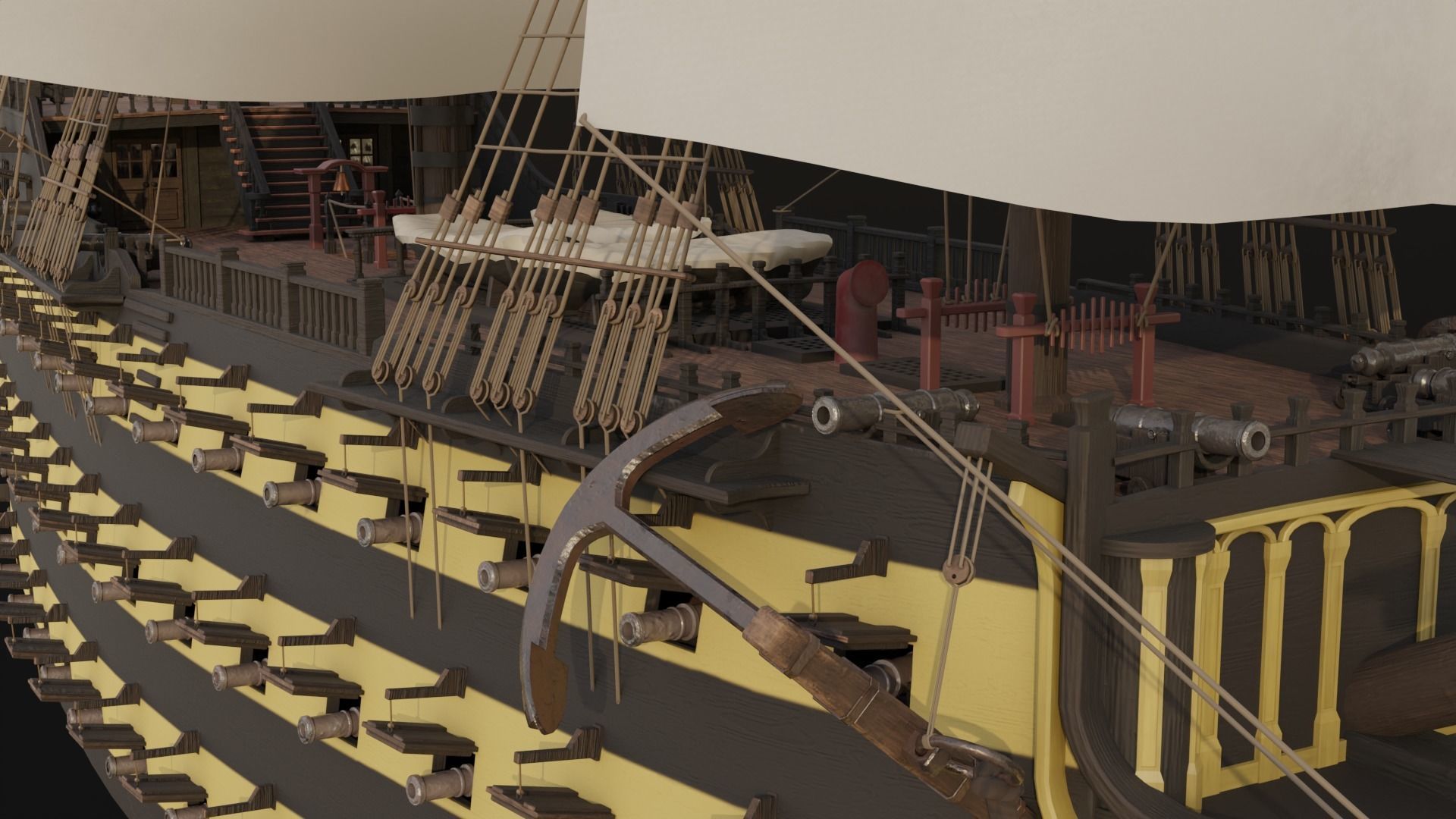 HMS Endeavour 3D model_18