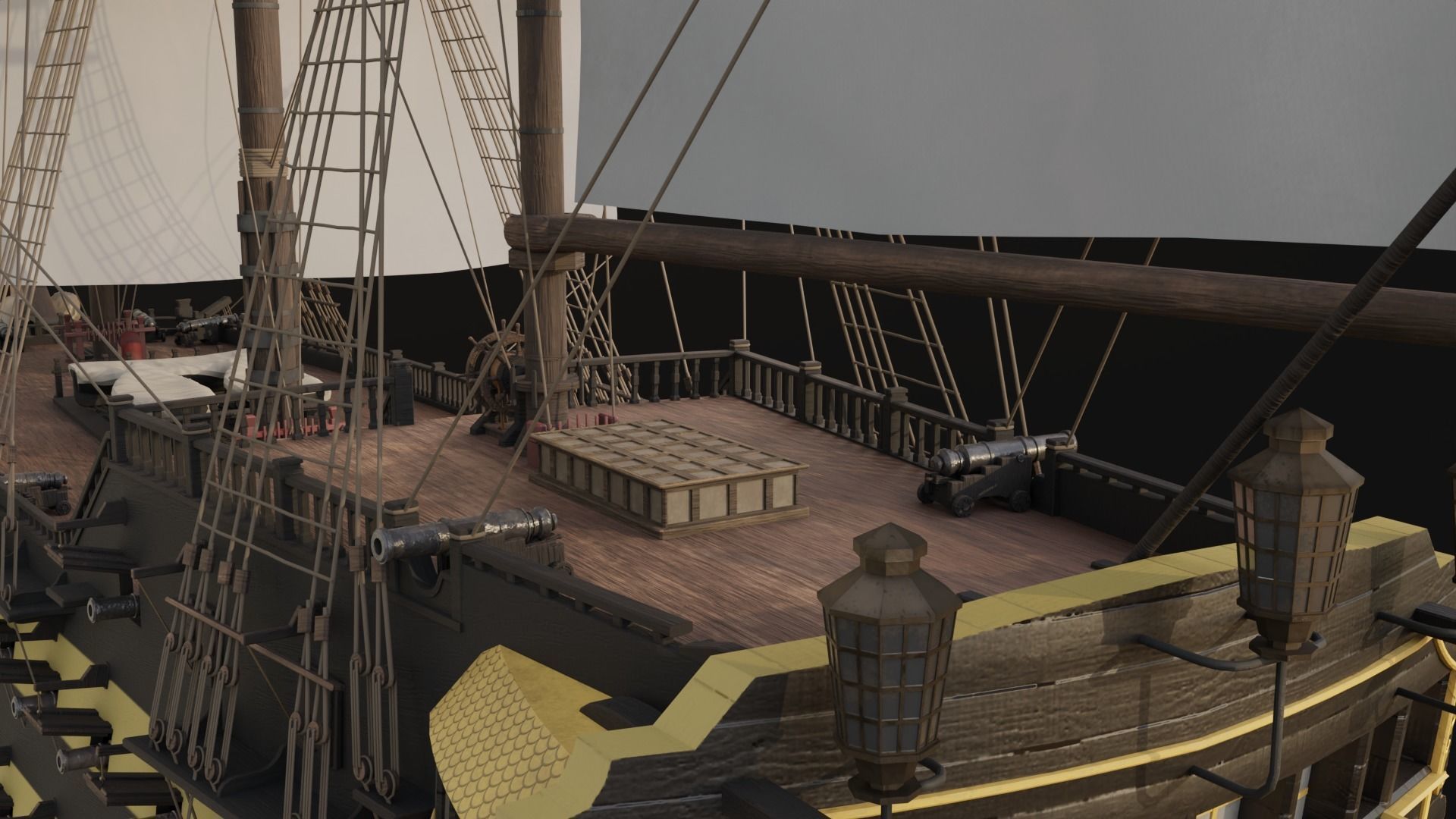 HMS Endeavour 3D model_15
