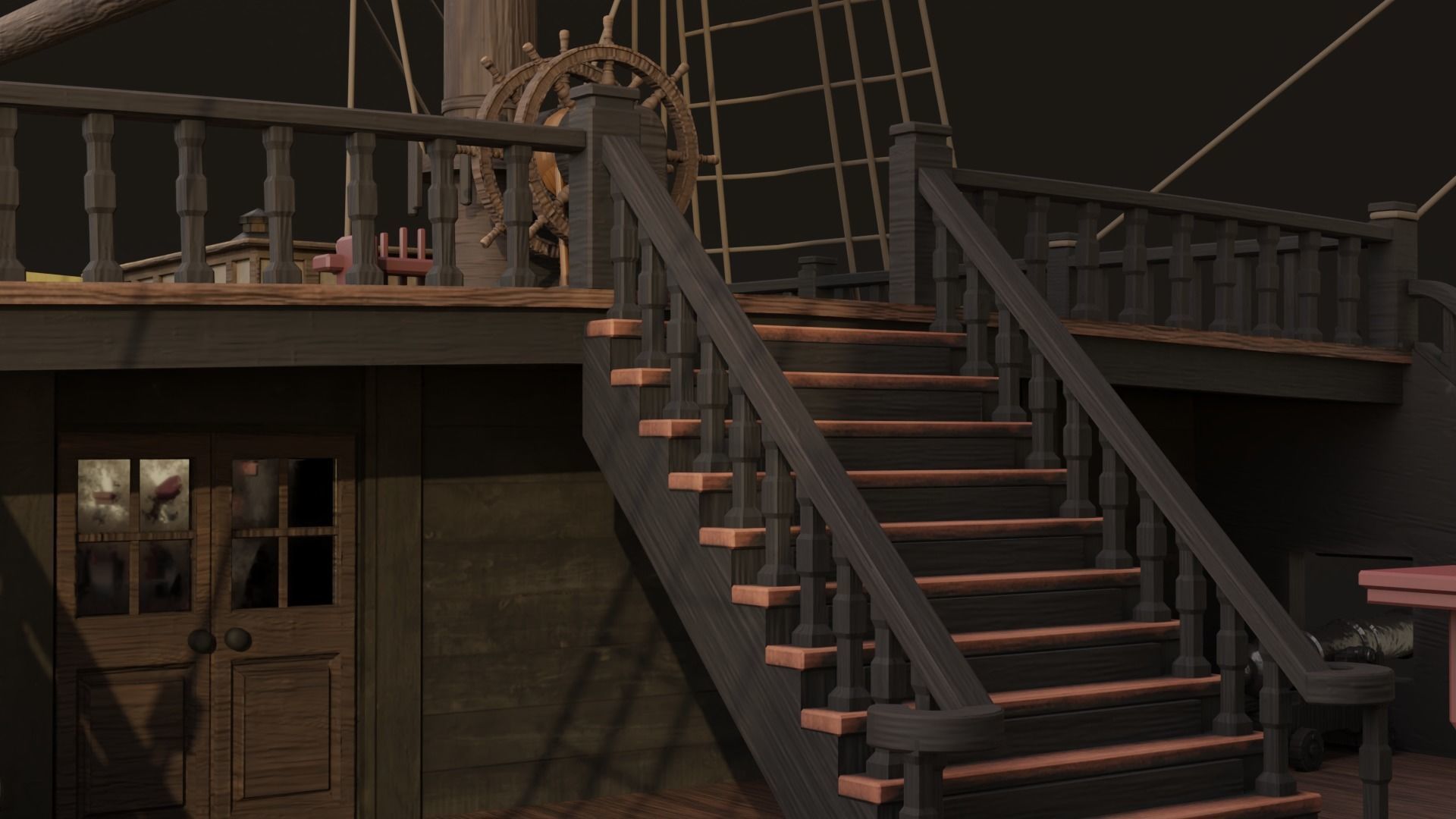 HMS Endeavour 3D model_11