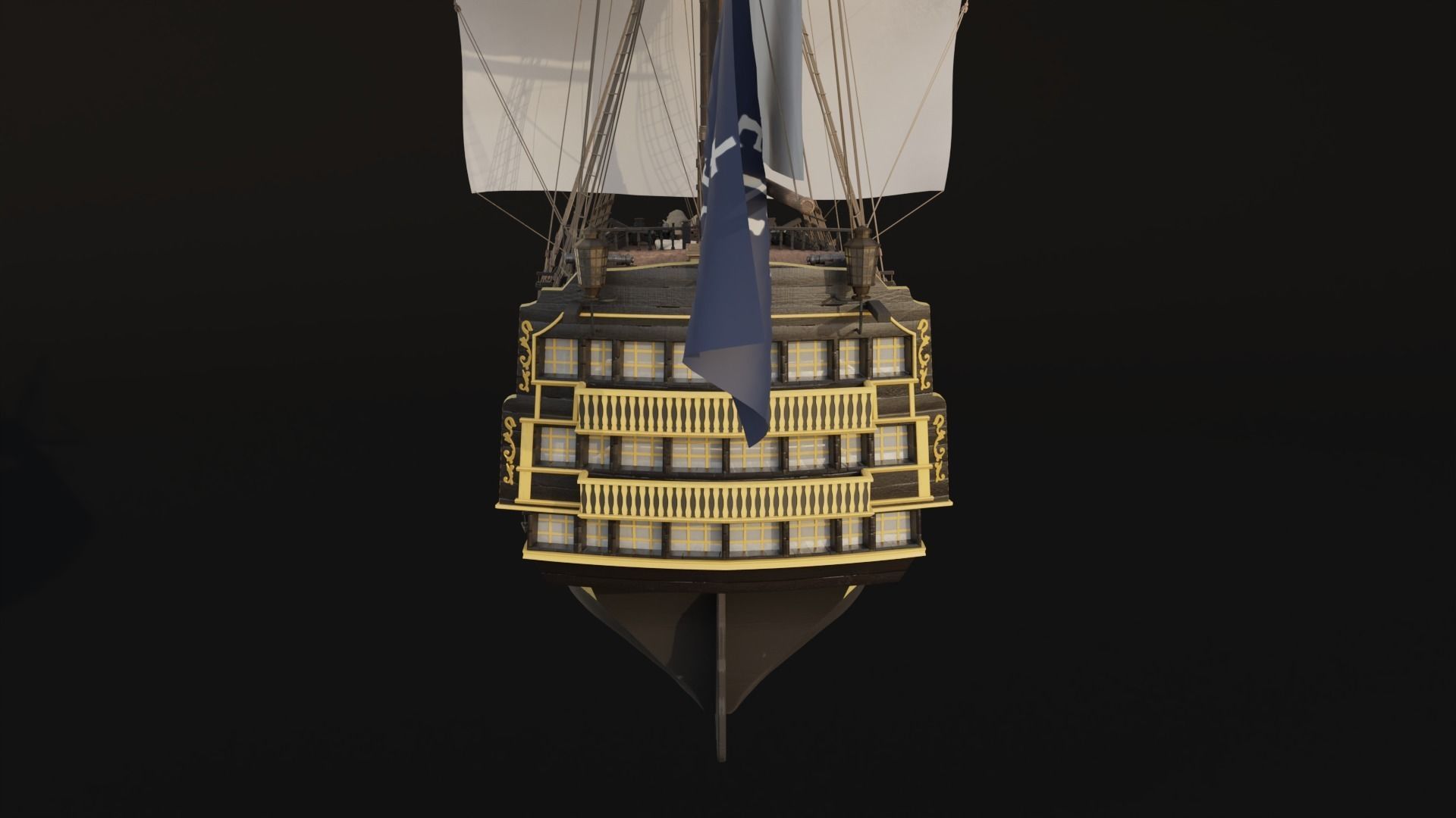 HMS Endeavour 3D model_14