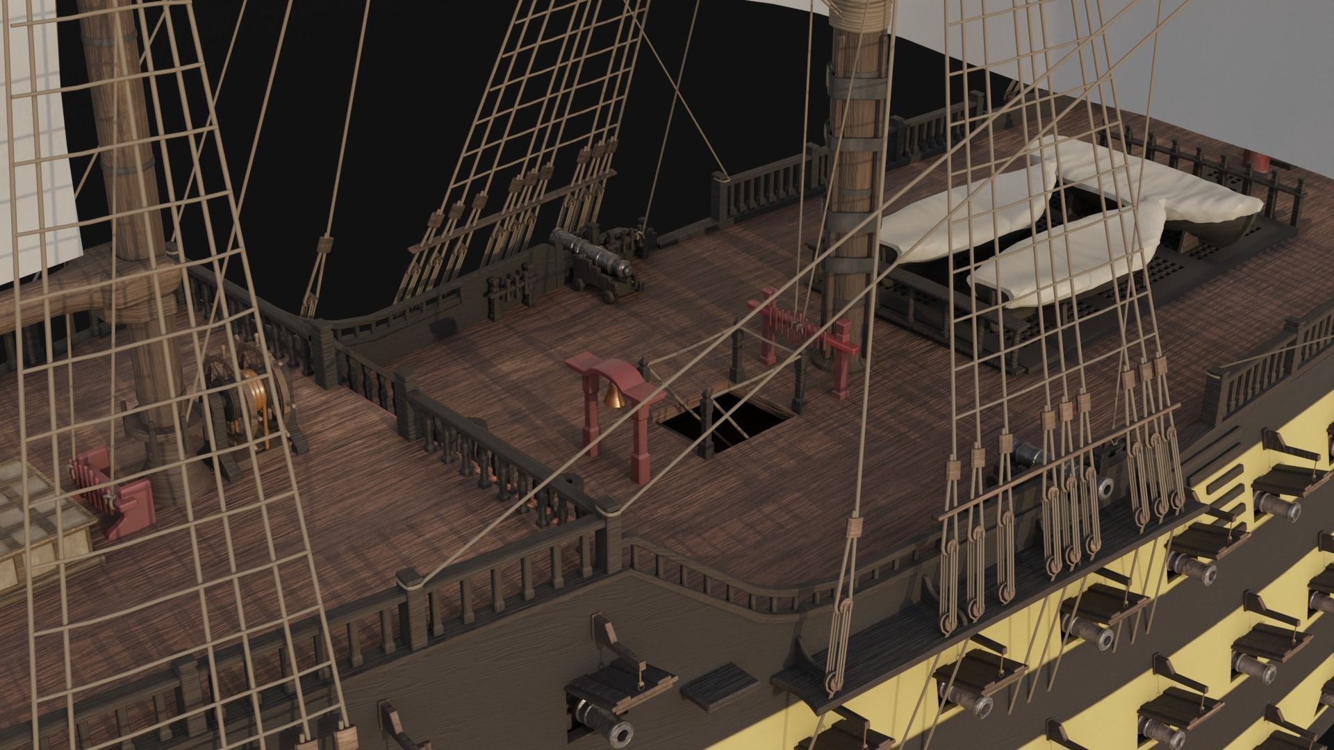 HMS Endeavour 3D model_17