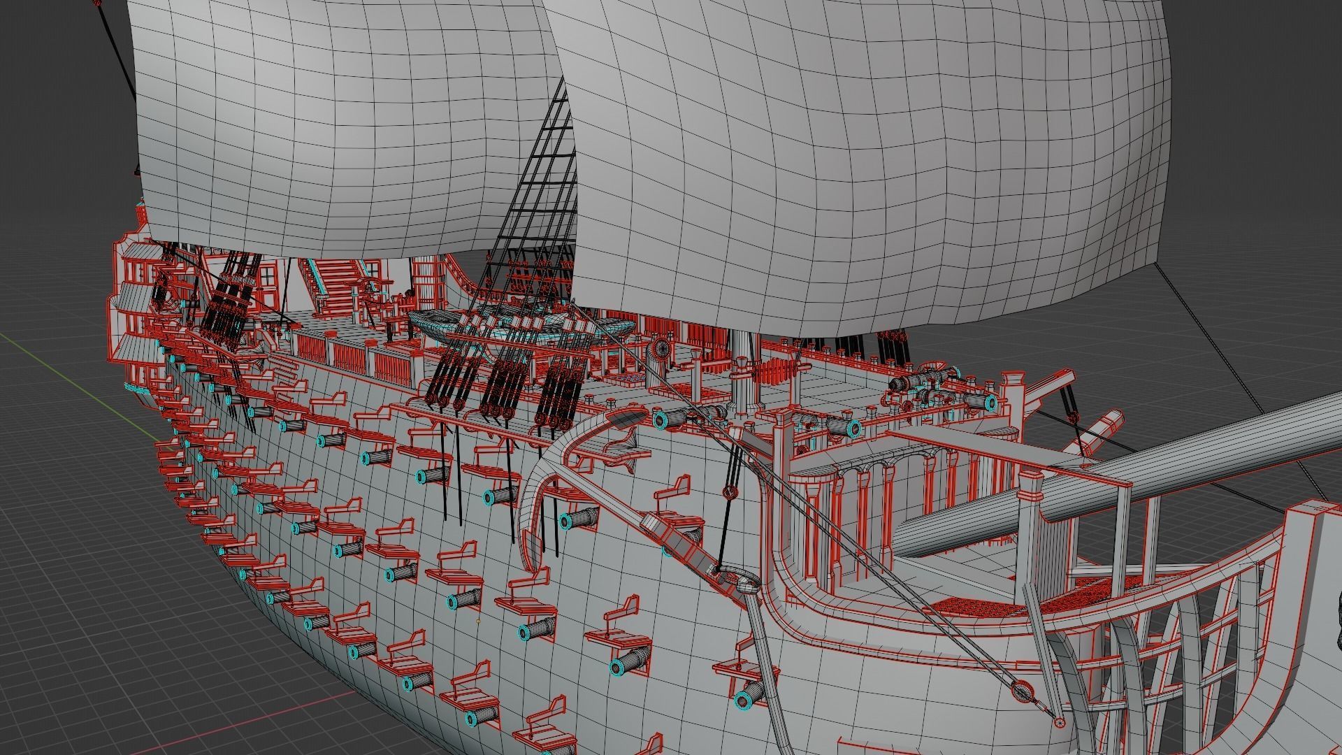 HMS Endeavour 3D model_19