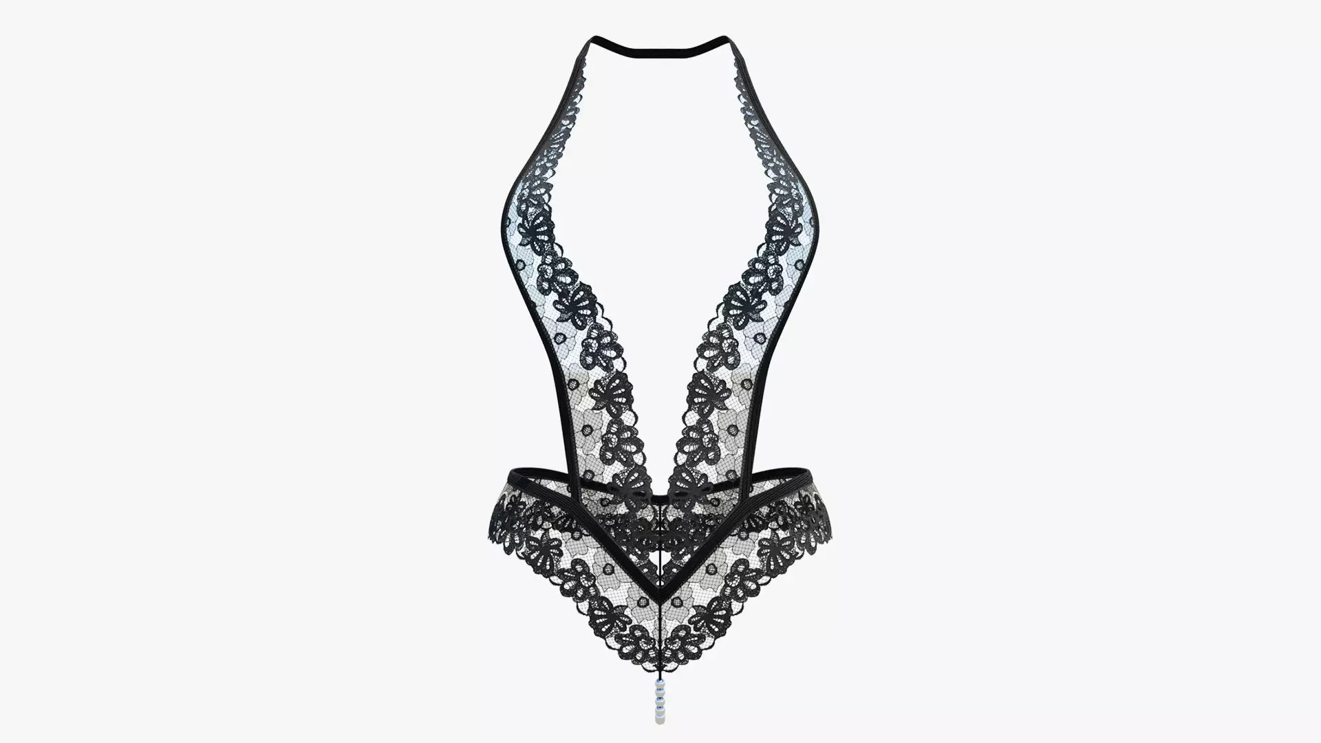 Sexy Lingerie SS31 Low-poly 3D model_0
