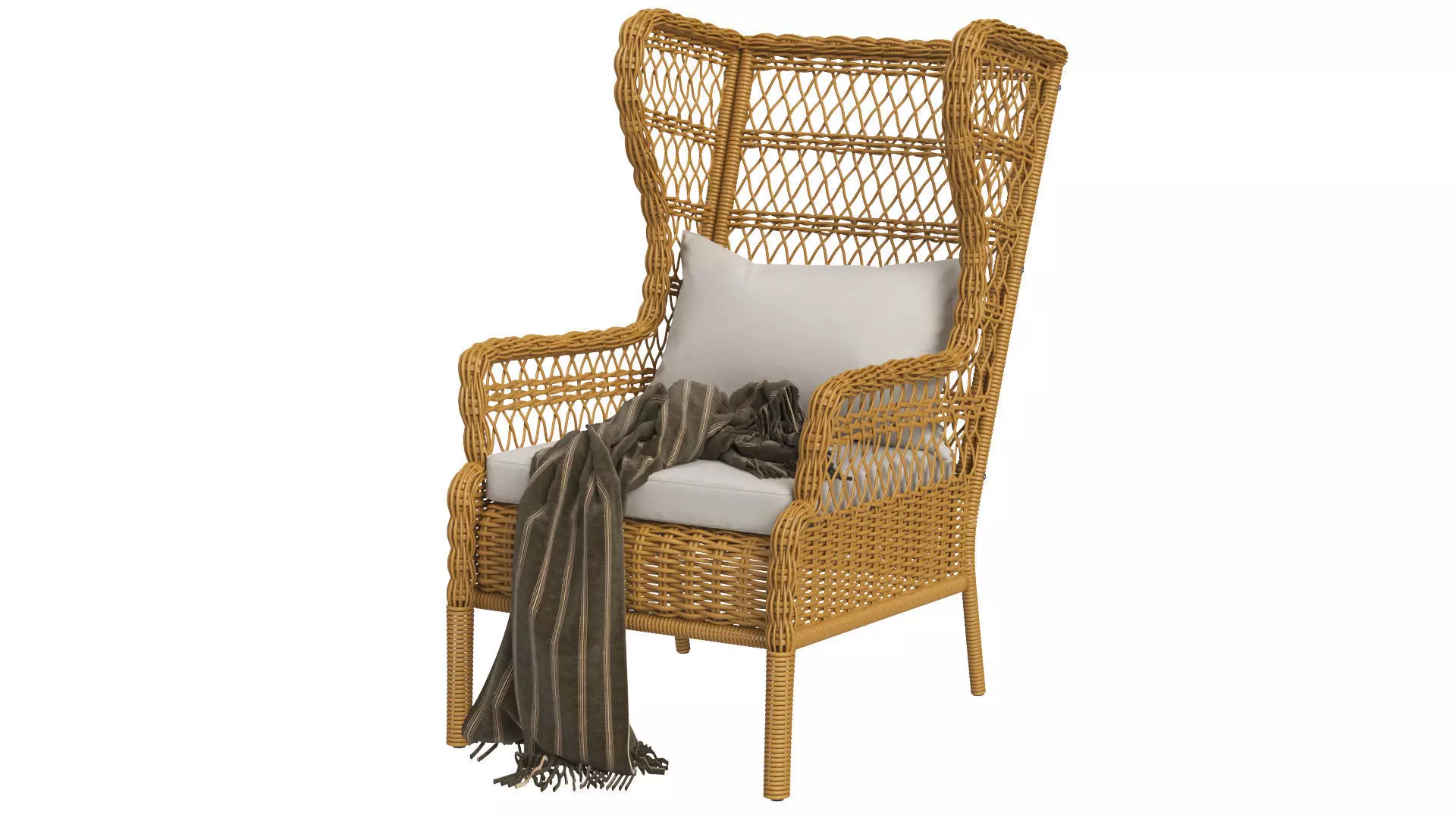 IKEA Risholmen Wing Chair 3D model