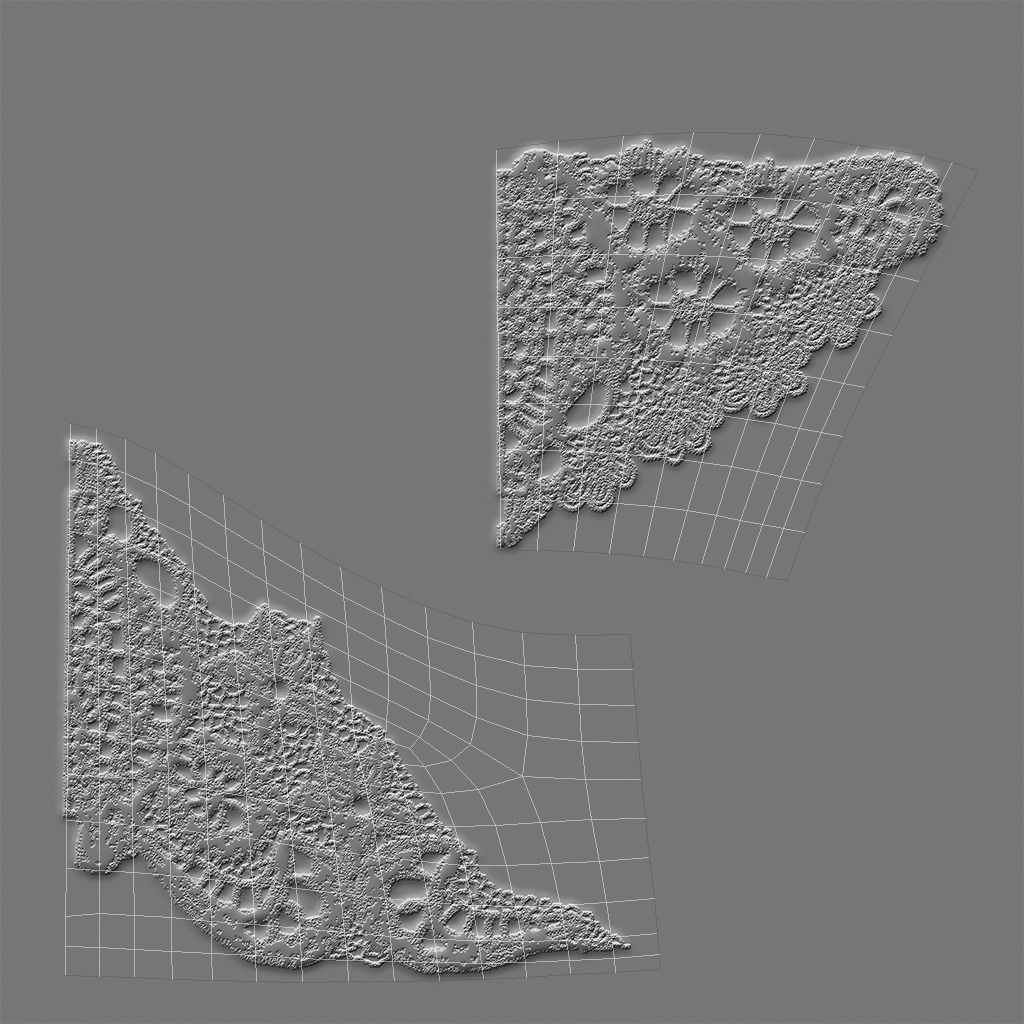 Sexy Lingerie SS32 Low-poly 3D model_8