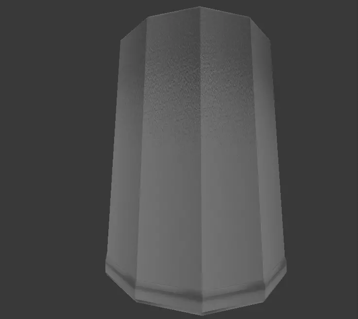 Glass Free low-poly 3D model