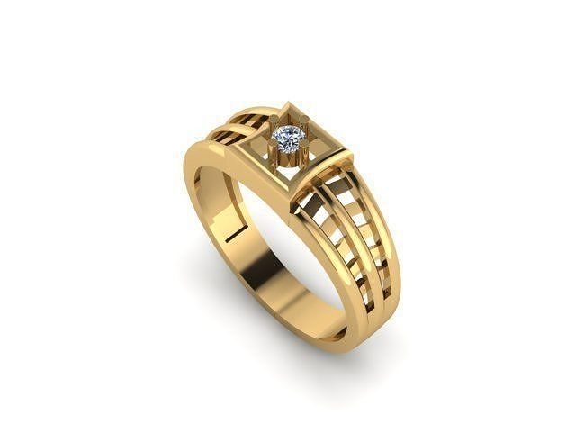 man ring for daimond 3D print model