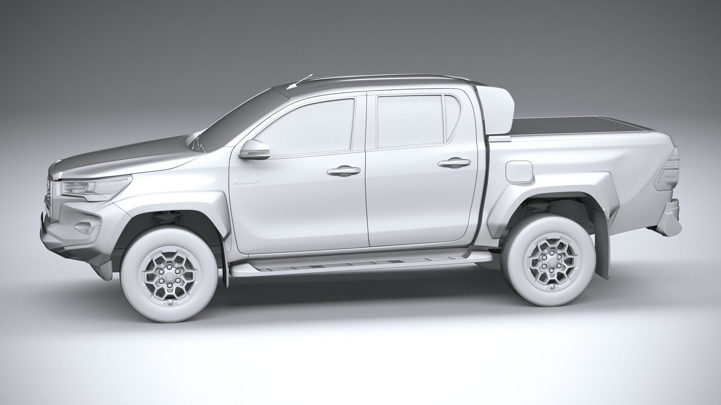 Toyota Hilux GR Sport 2 2024 3D model_23