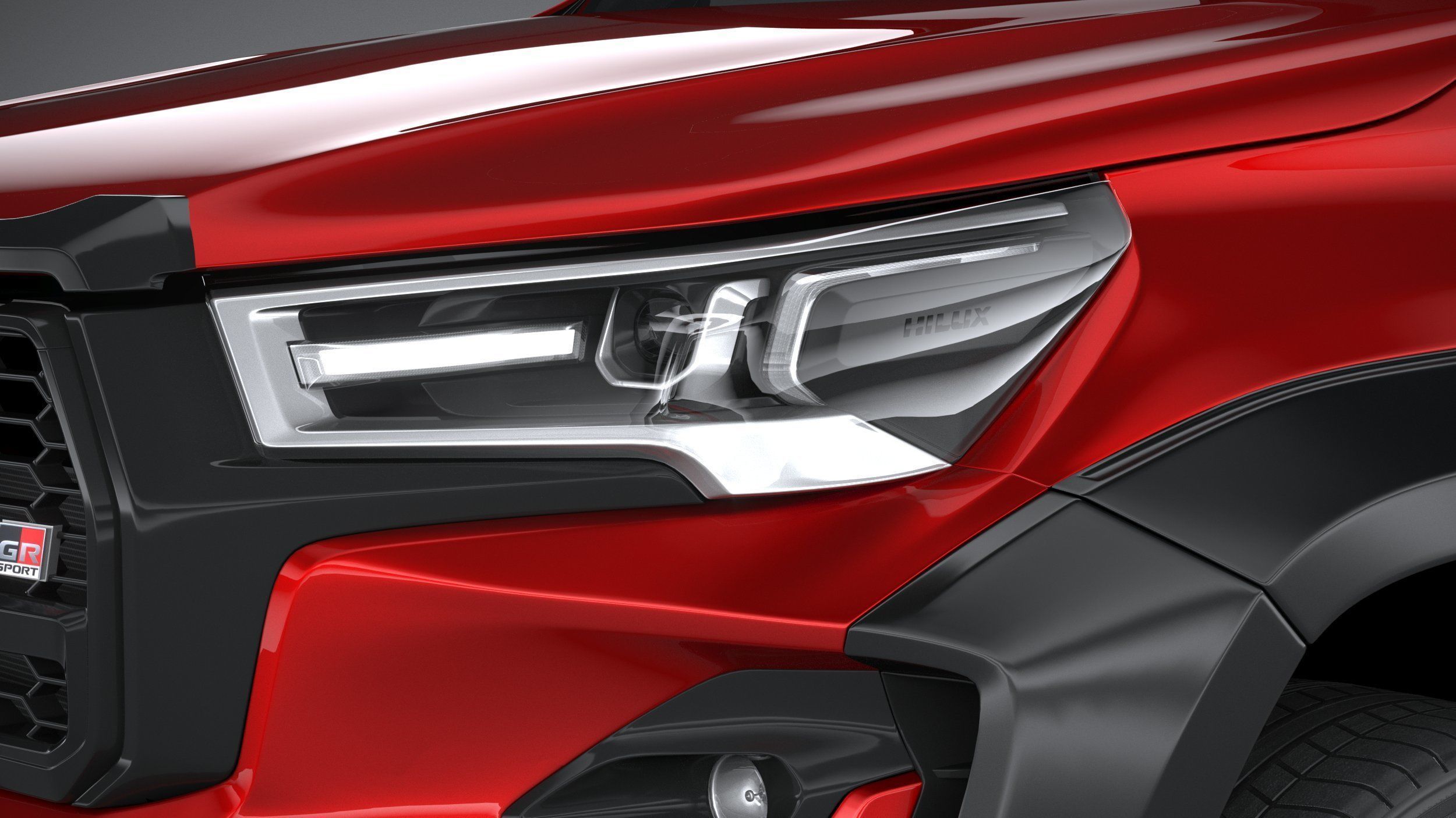 Toyota Hilux GR Sport 2 2024 3D model_14