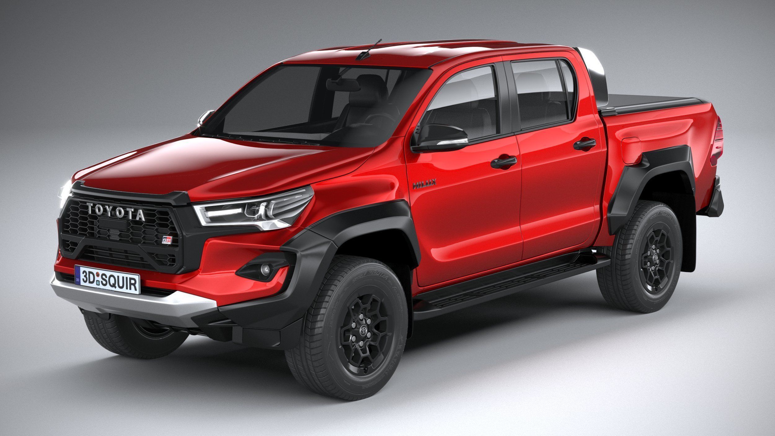 Toyota Hilux GR Sport 2 2024 3D model_1