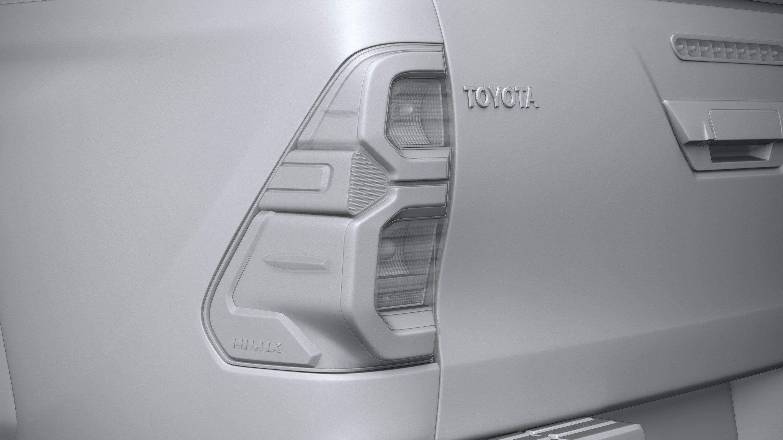 Toyota Hilux GR Sport 2 2024 3D model_25
