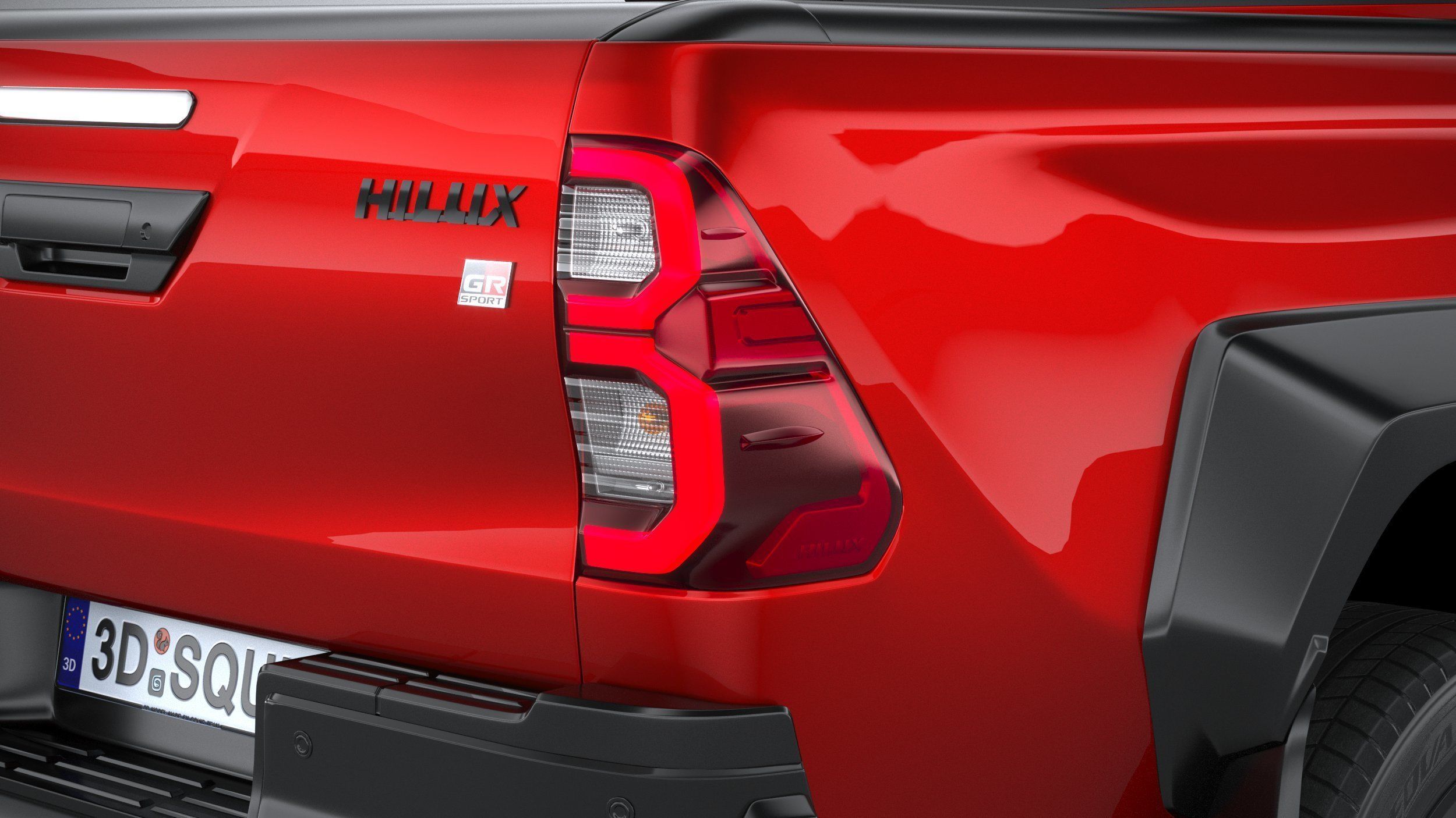 Toyota Hilux GR Sport 2 2024 3D model_18