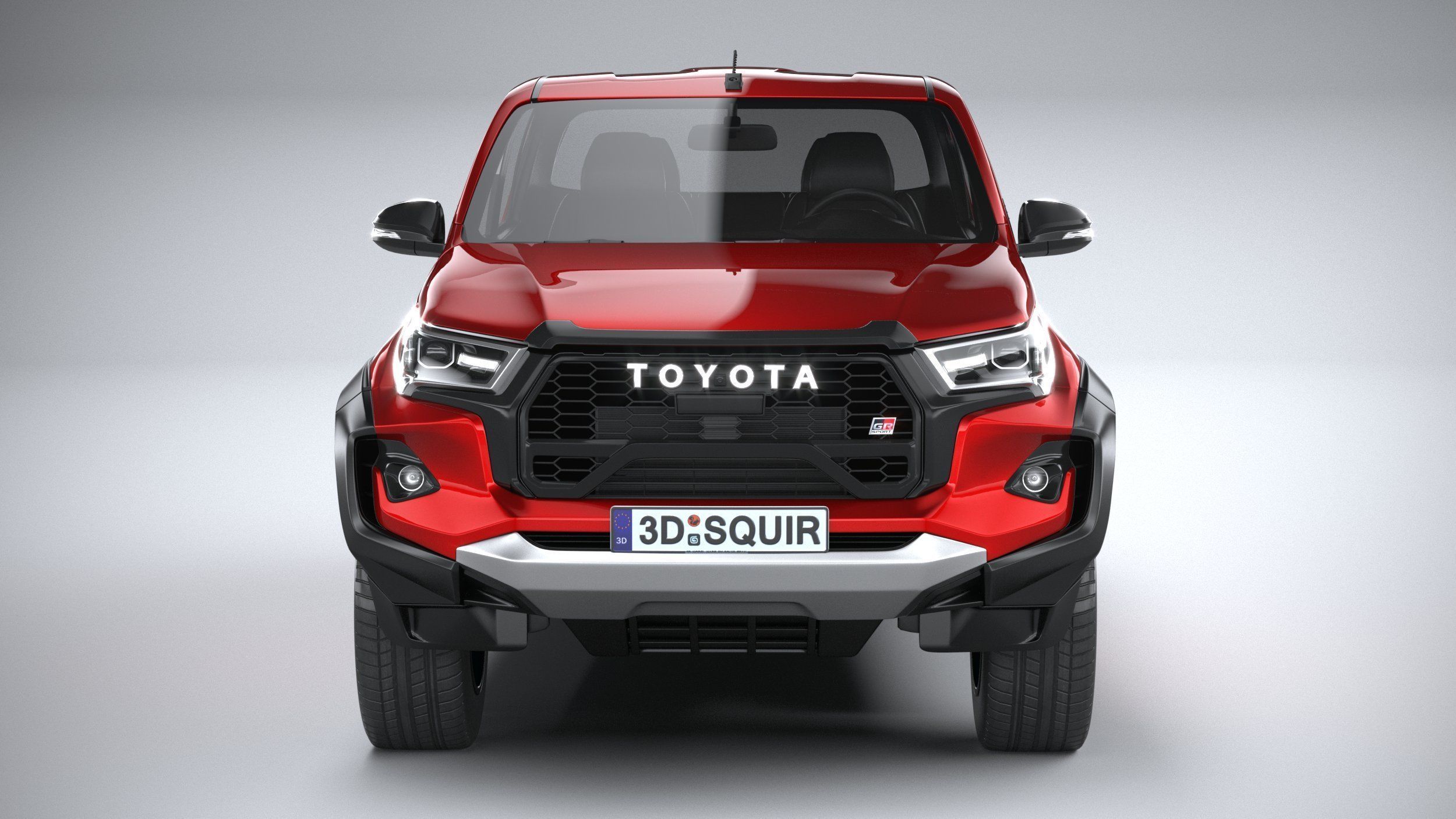 Toyota Hilux GR Sport 2 2024 3D model_13