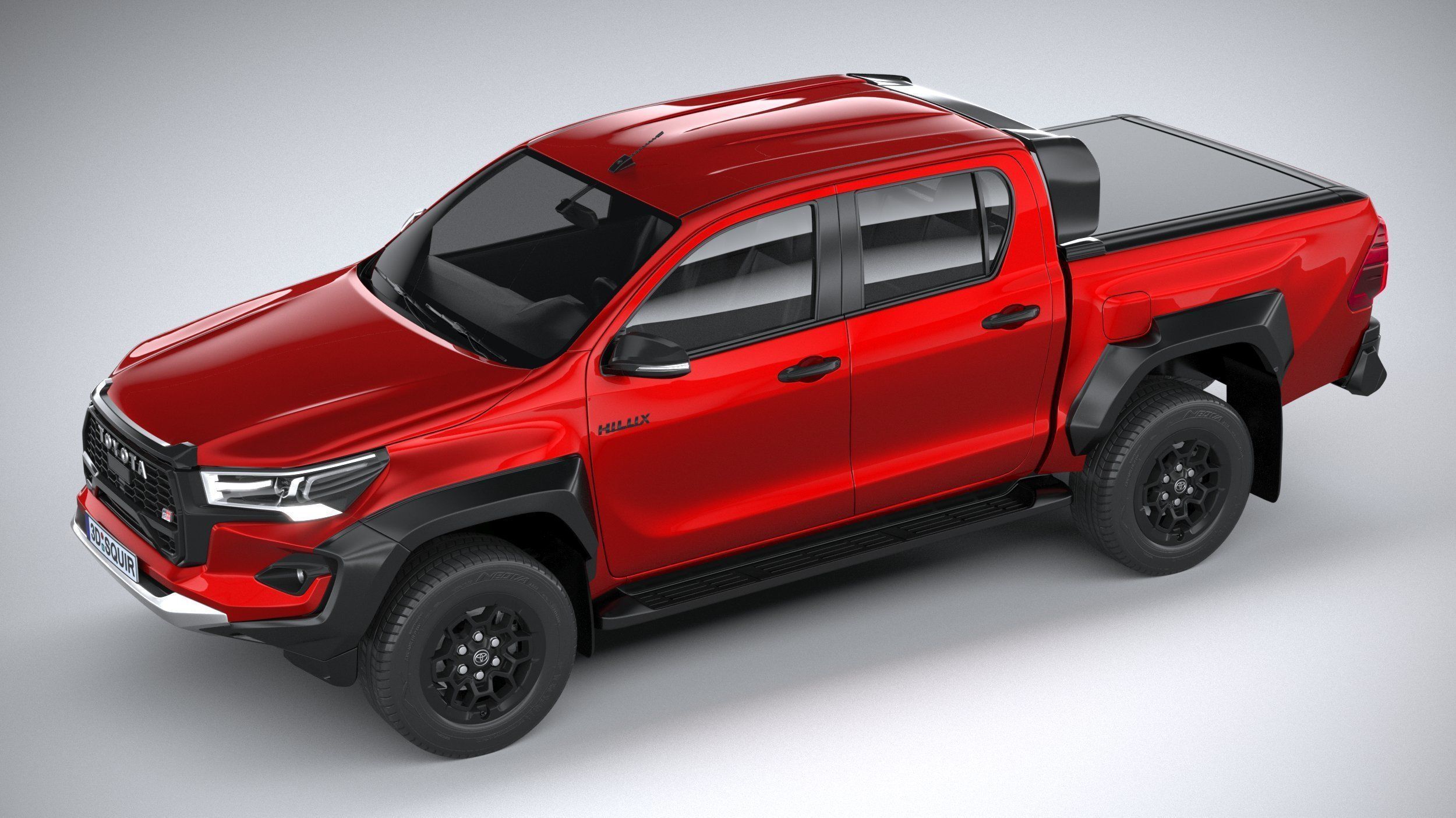 Toyota Hilux GR Sport 2 2024 3D model_7