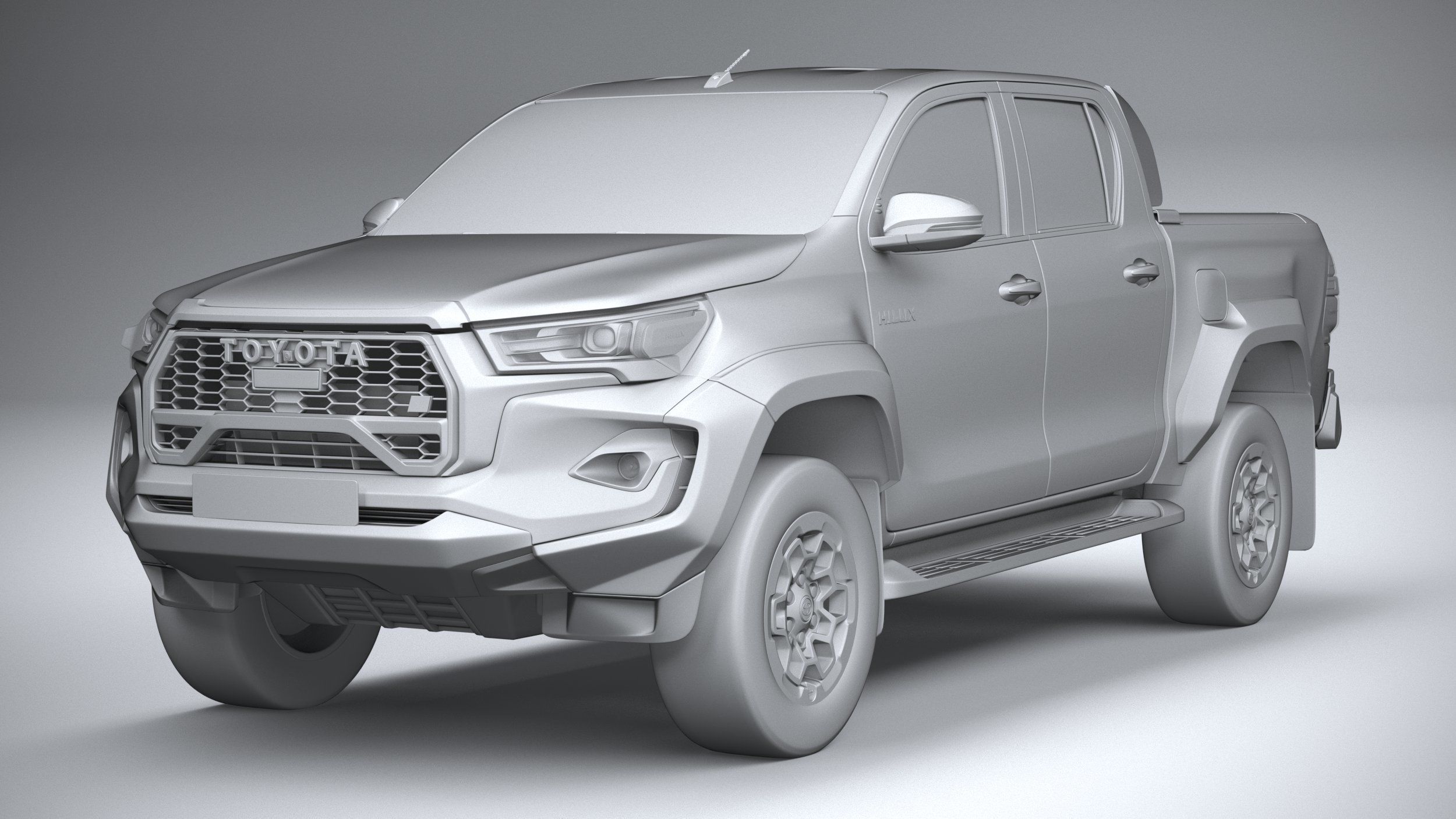 Toyota Hilux GR Sport 2 2024 3D model_21